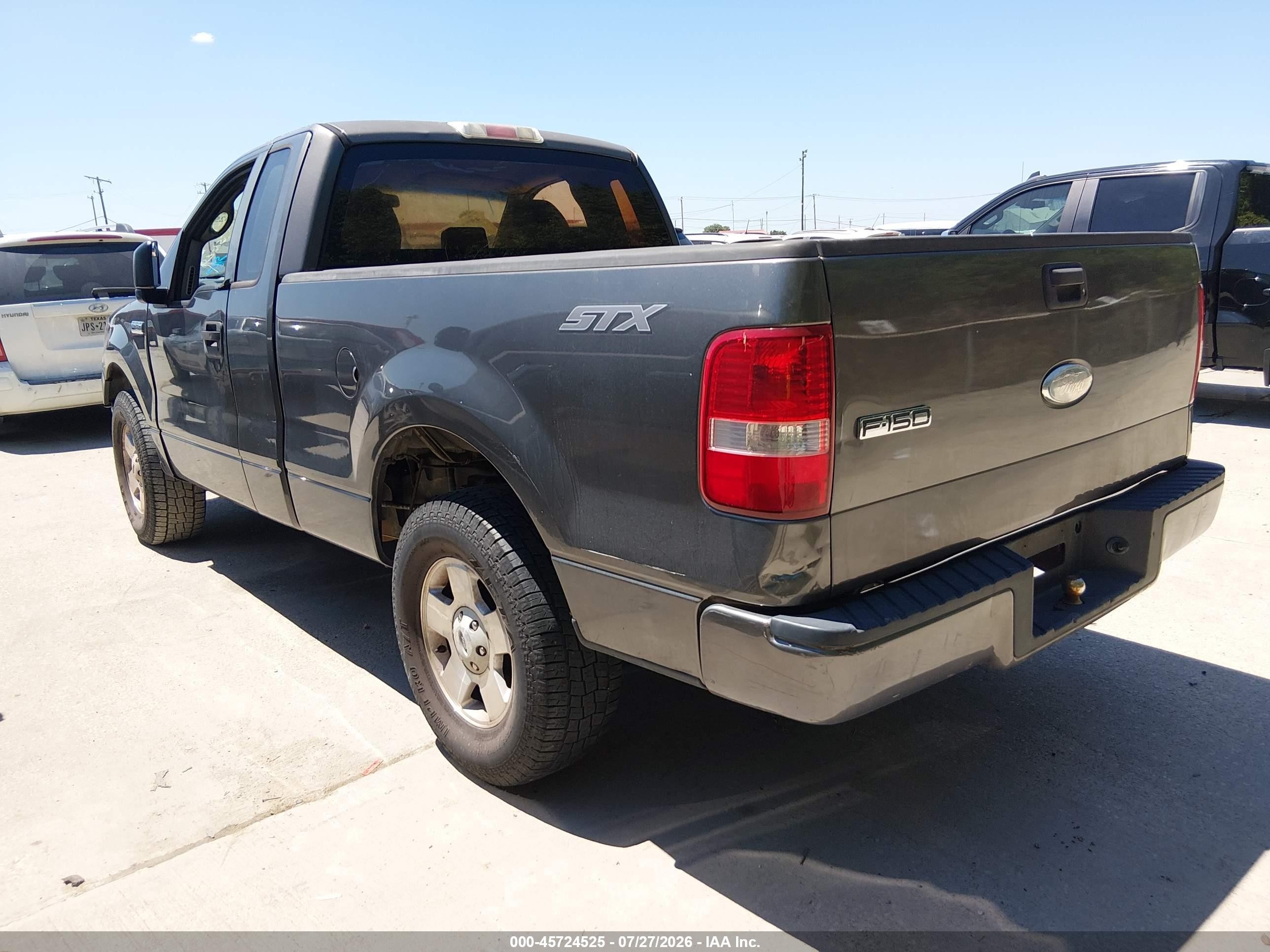 2007 Ford F-150 Stx/xl/xlt Коричневый vin: 1FTRF12217KB62356
