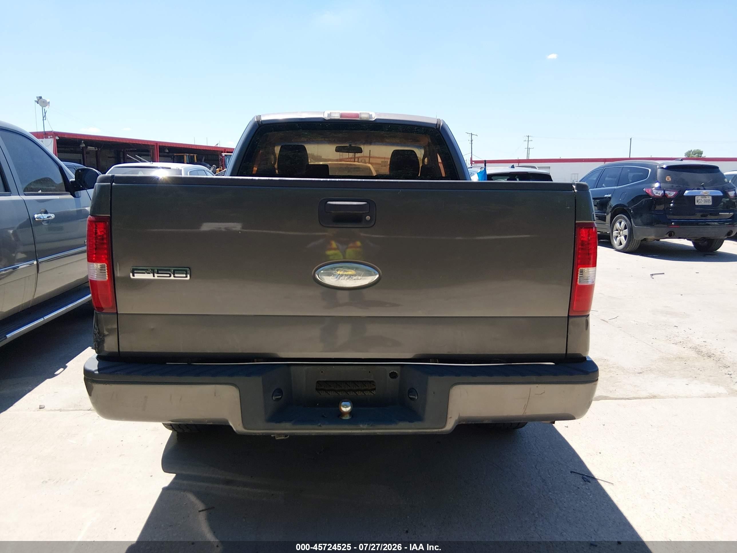 2007 Ford F-150 Stx/xl/xlt Коричневый vin: 1FTRF12217KB62356
