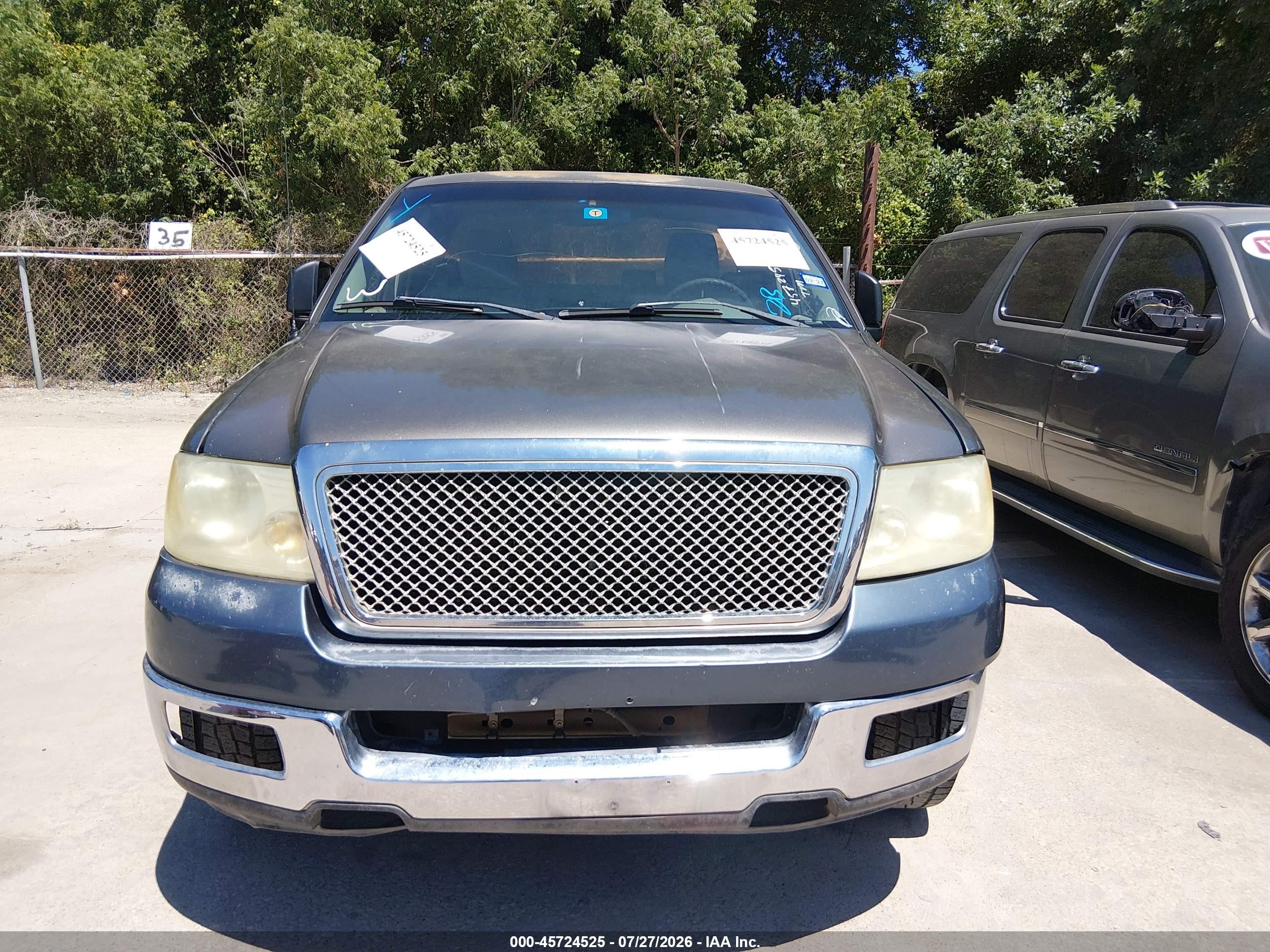 2007 Ford F-150 Stx/xl/xlt Коричневый vin: 1FTRF12217KB62356