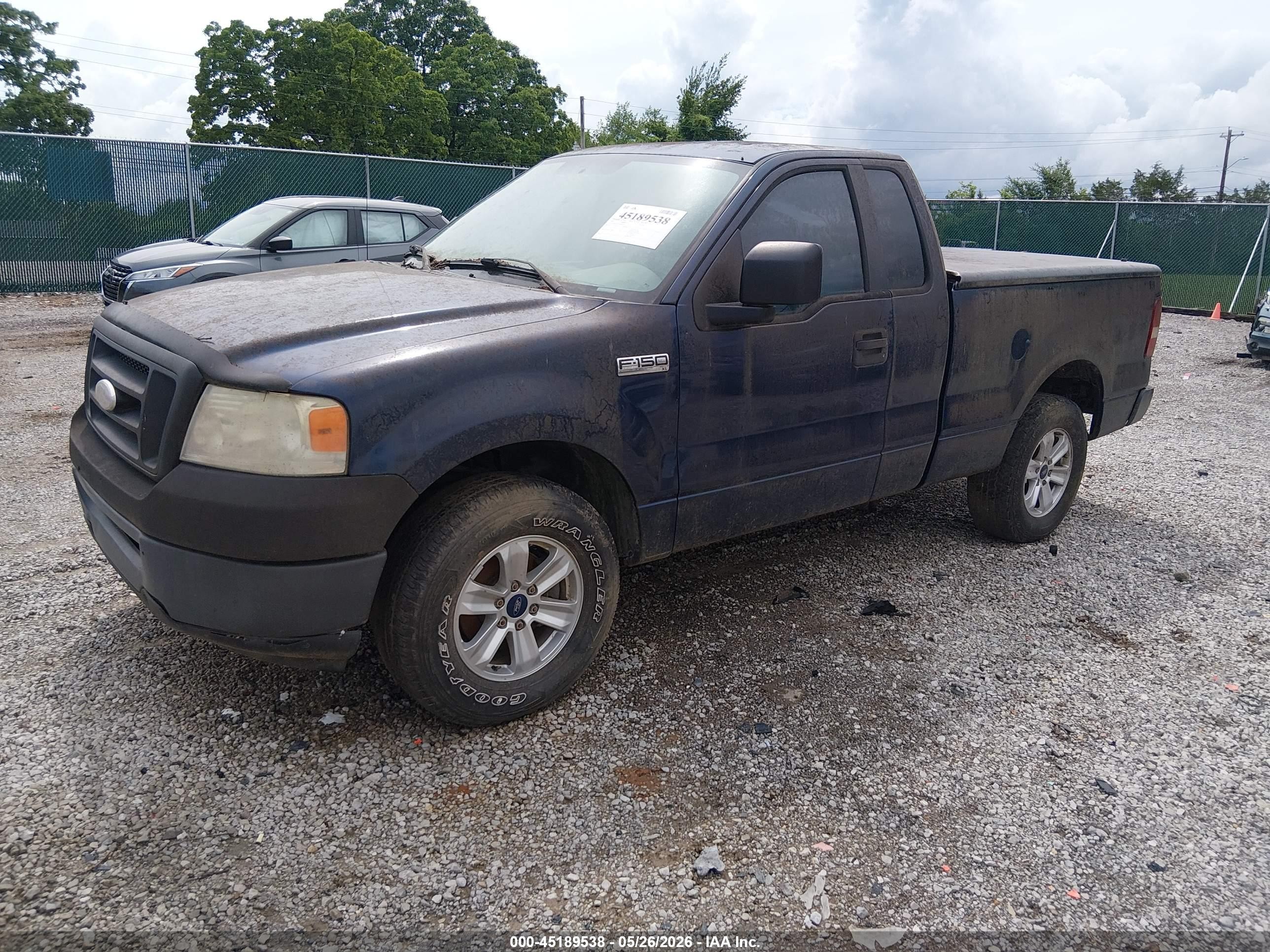 2007 Ford F-150 Stx/xl/xlt Синий vin: 1FTRF12217KD65652