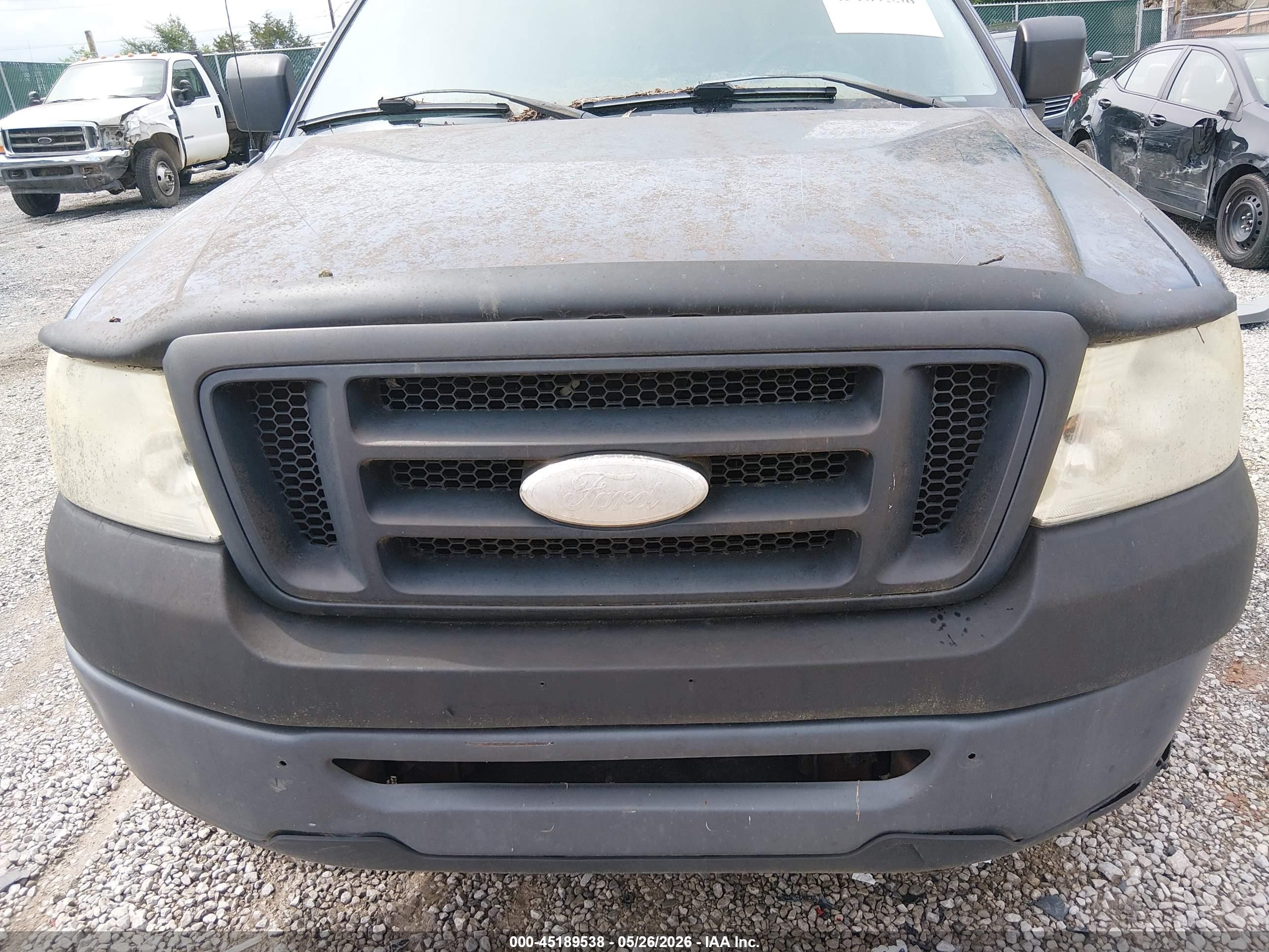 2007 Ford F-150 Stx/xl/xlt Синий vin: 1FTRF12217KD65652