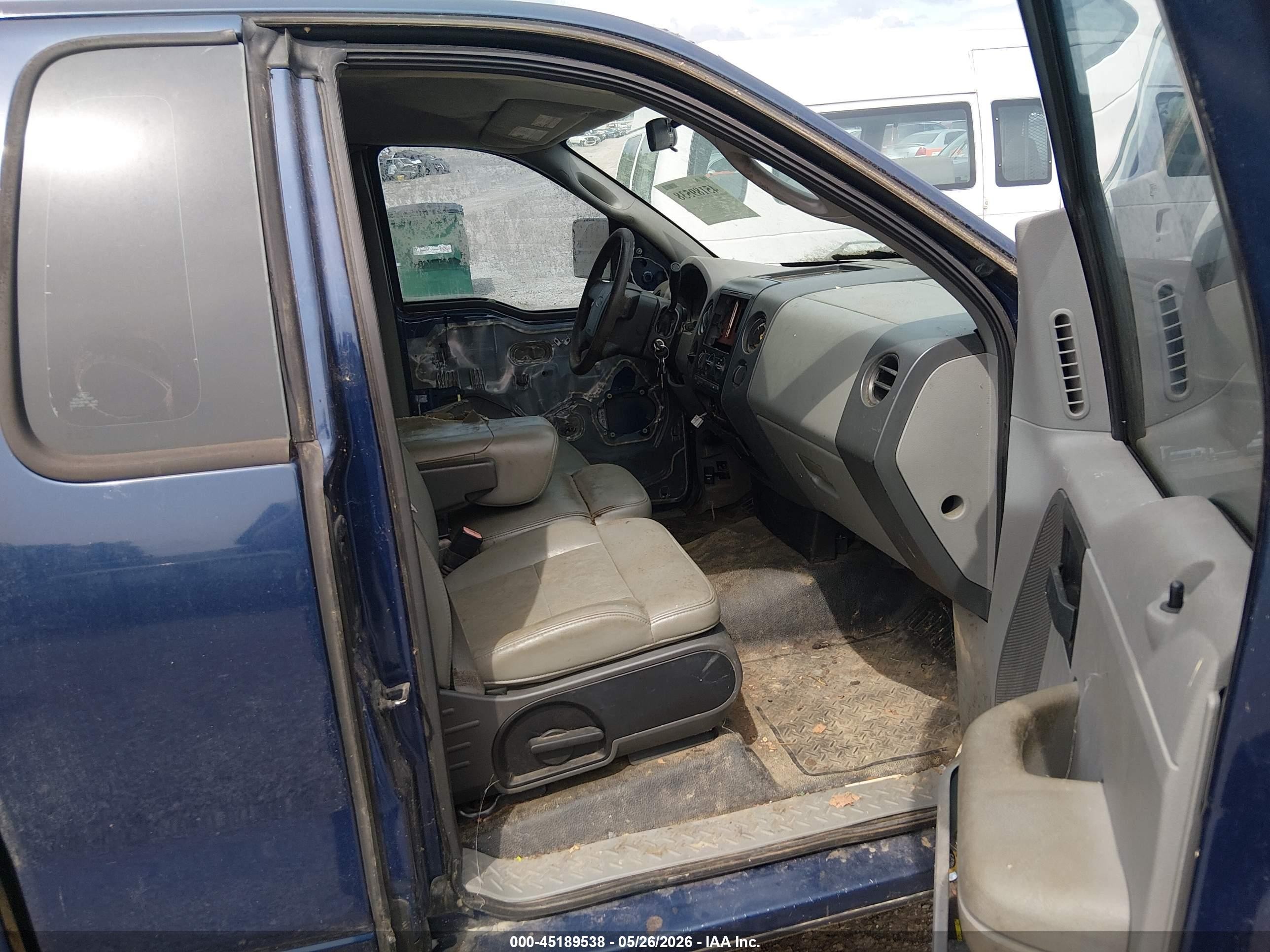 2007 Ford F-150 Stx/xl/xlt Синий vin: 1FTRF12217KD65652