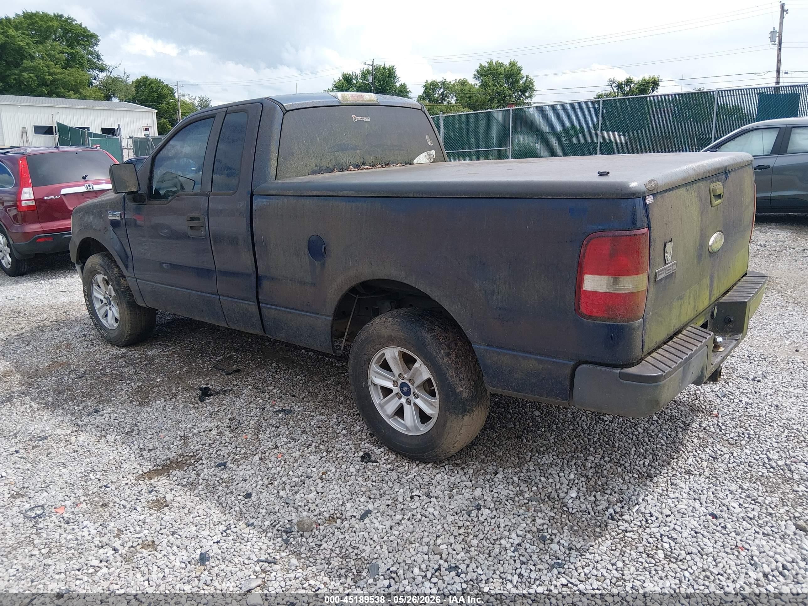 2007 Ford F-150 Stx/xl/xlt Синий vin: 1FTRF12217KD65652
