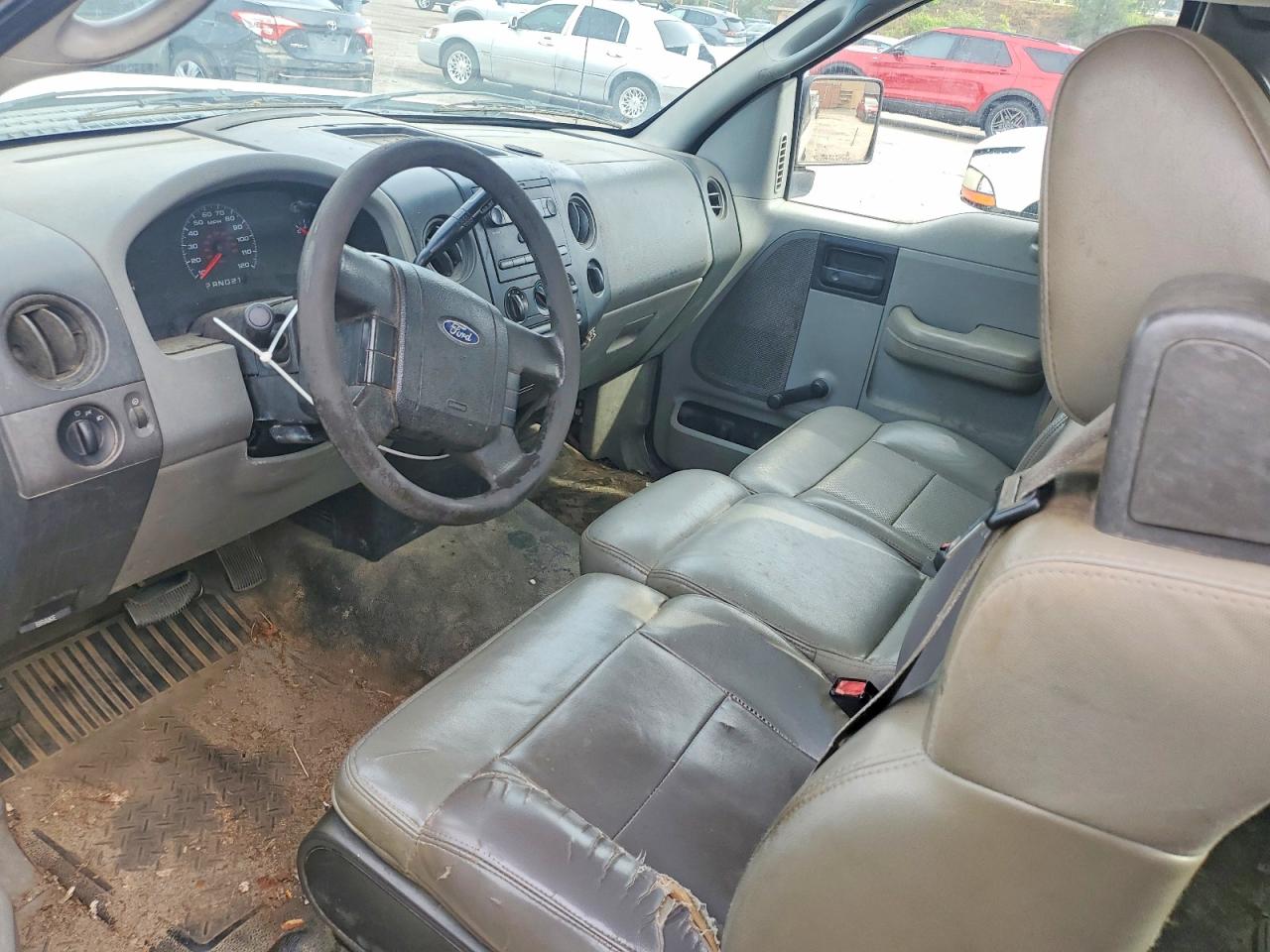 2007 Ford F150 Белый vin: 1FTRF12217NA60120