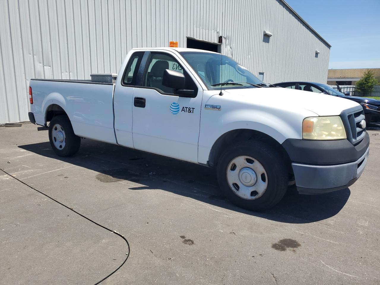 2008 Ford F150 Белый vin: 1FTRF12218KC11072 Damage: Overall Vehicle, De-Identify, Removal Required