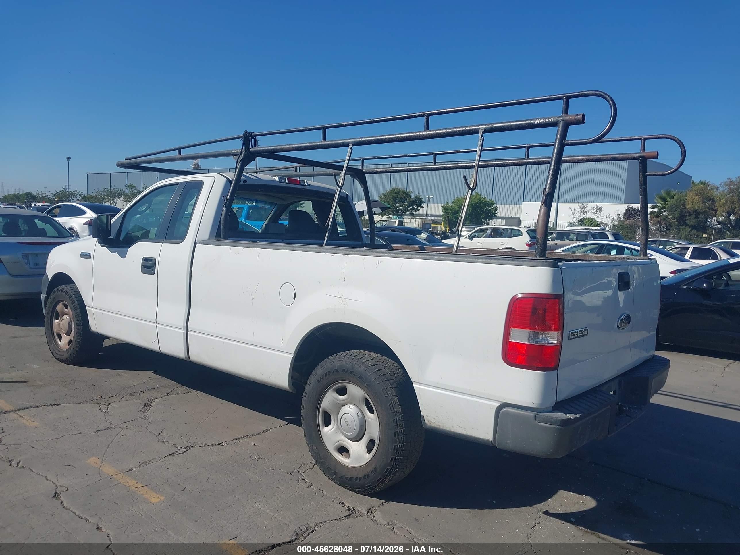 2005 Ford F-150 Stx/xl/xlt White vin: 1FTRF12225NB64256