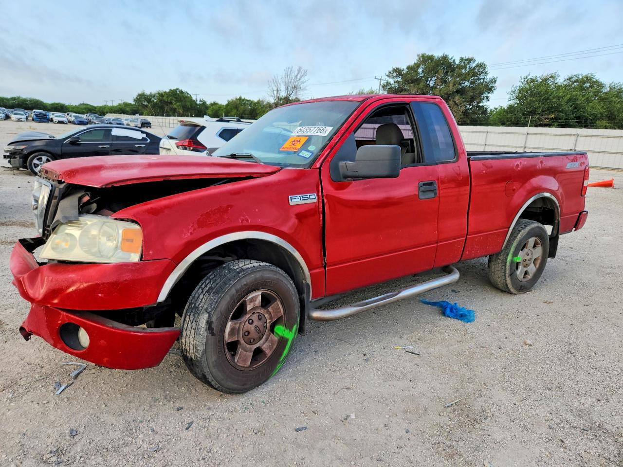 2006 Ford F150 Red vin: 1FTRF12226NB27239