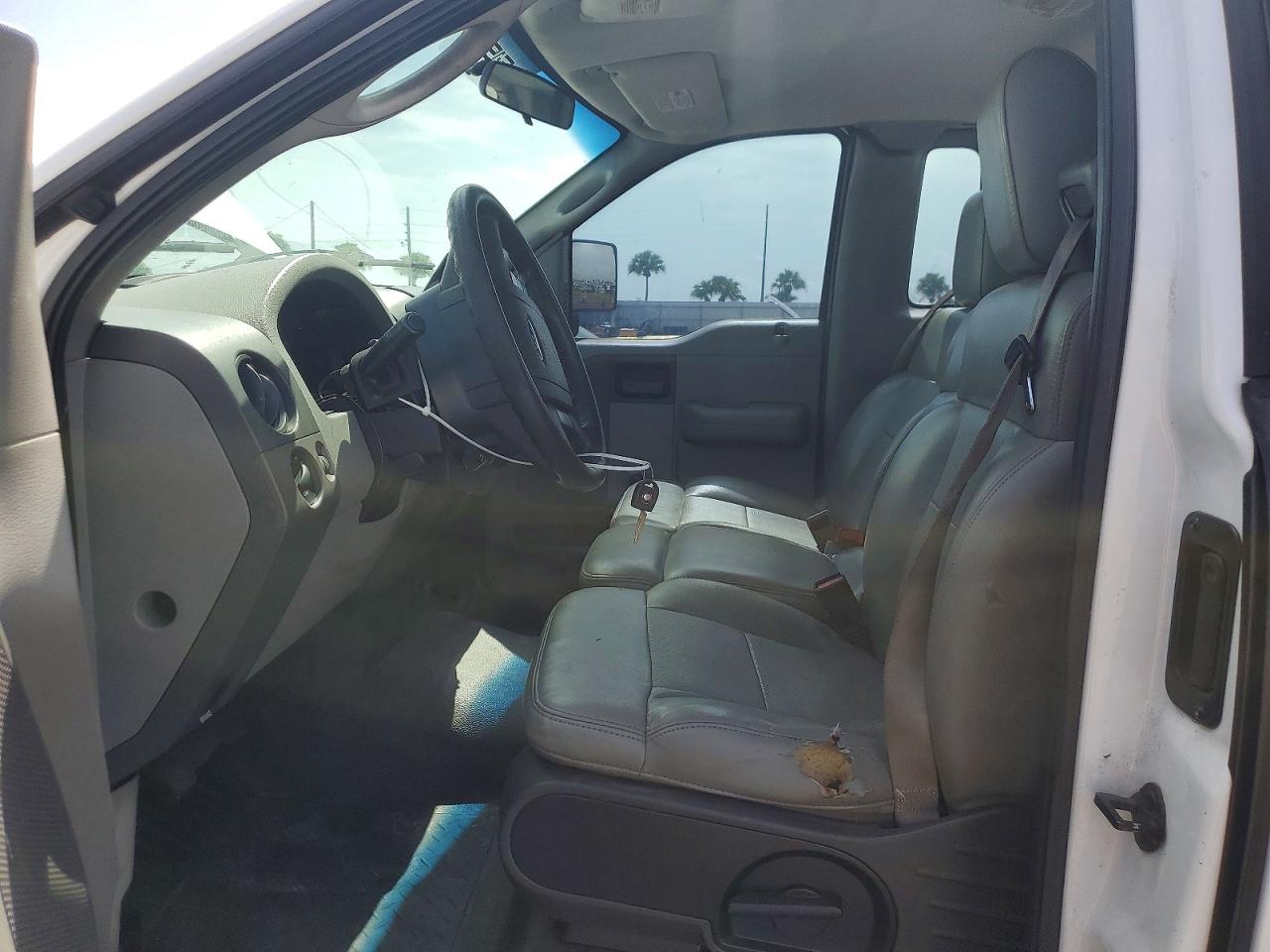 2006 Ford F150 White vin: 1FTRF12226NB85318