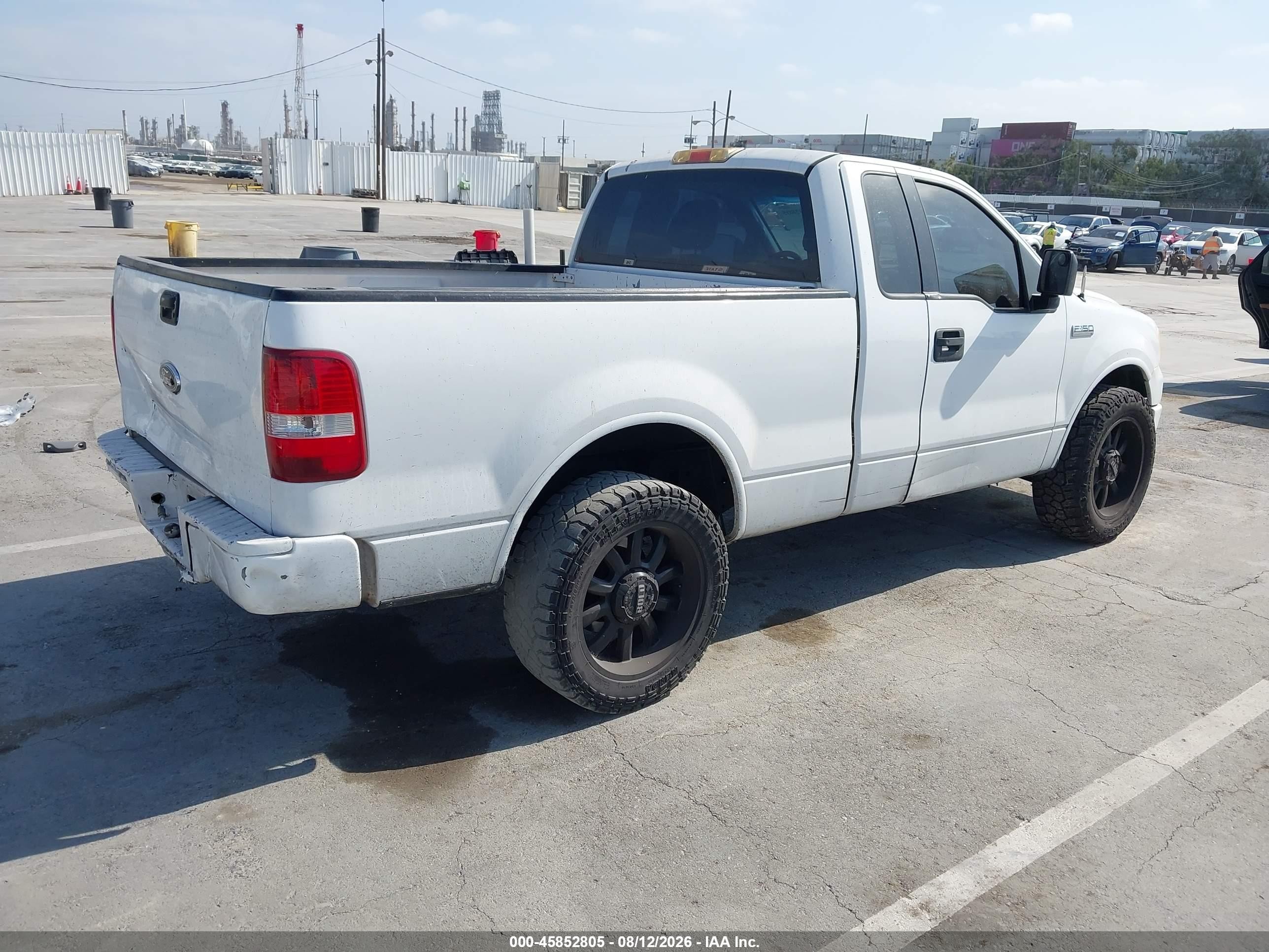 2007 Ford F-150 Stx/xl/xlt White vin: 1FTRF12227KC91089