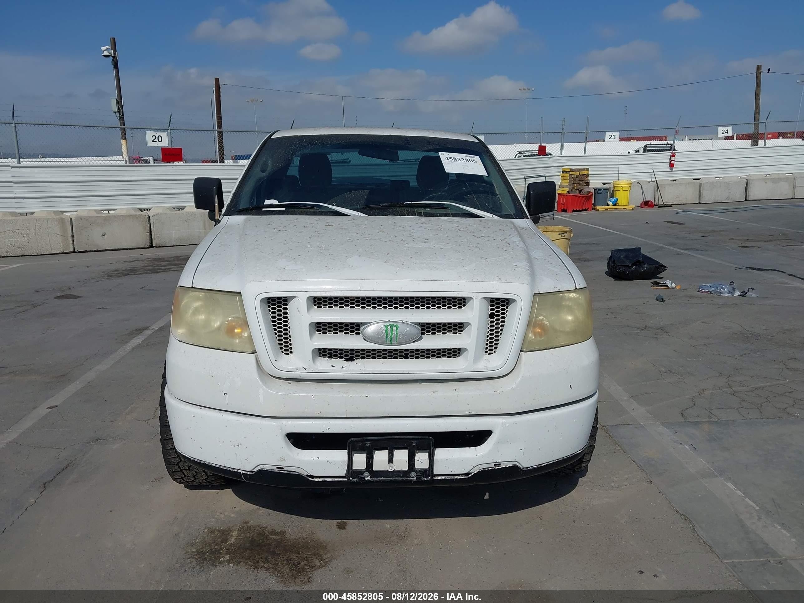 2007 Ford F-150 Stx/xl/xlt White vin: 1FTRF12227KC91089