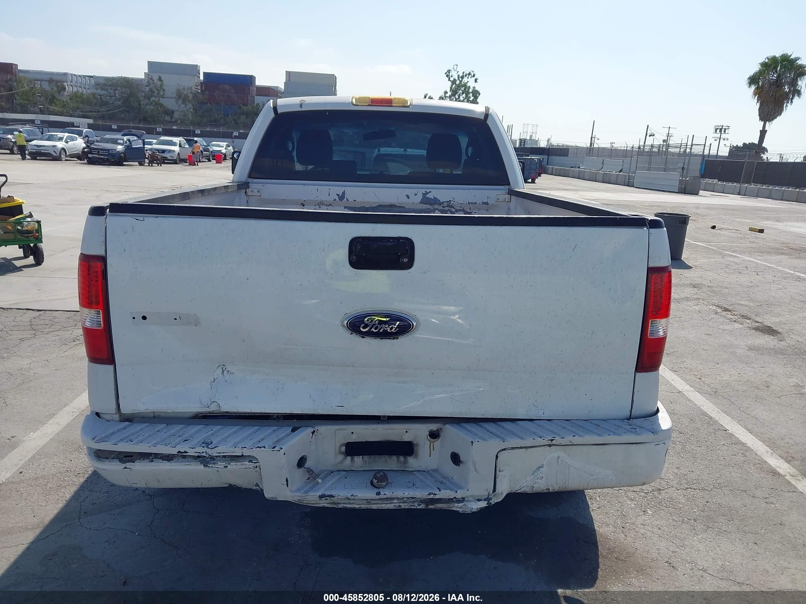 2007 Ford F-150 Stx/xl/xlt White vin: 1FTRF12227KC91089