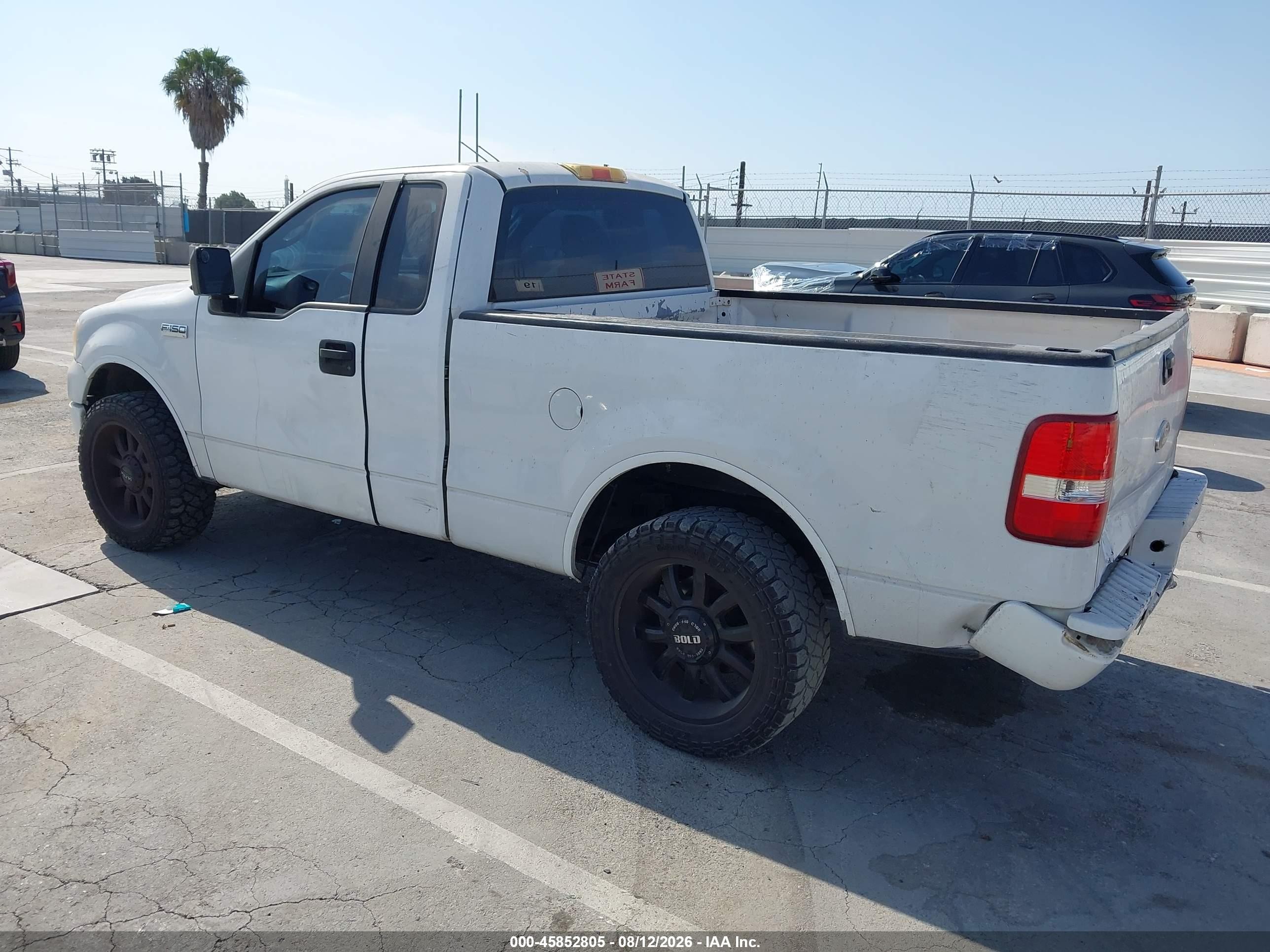 2007 Ford F-150 Stx/xl/xlt White vin: 1FTRF12227KC91089