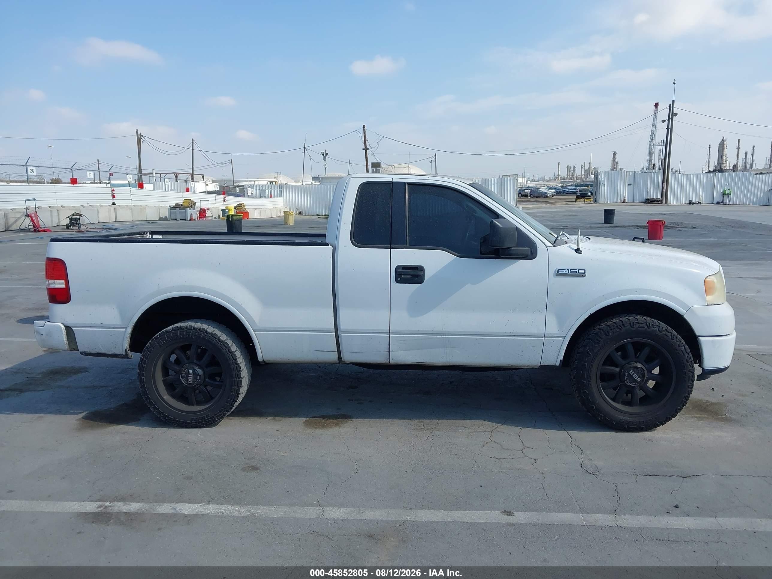 2007 Ford F-150 Stx/xl/xlt White vin: 1FTRF12227KC91089