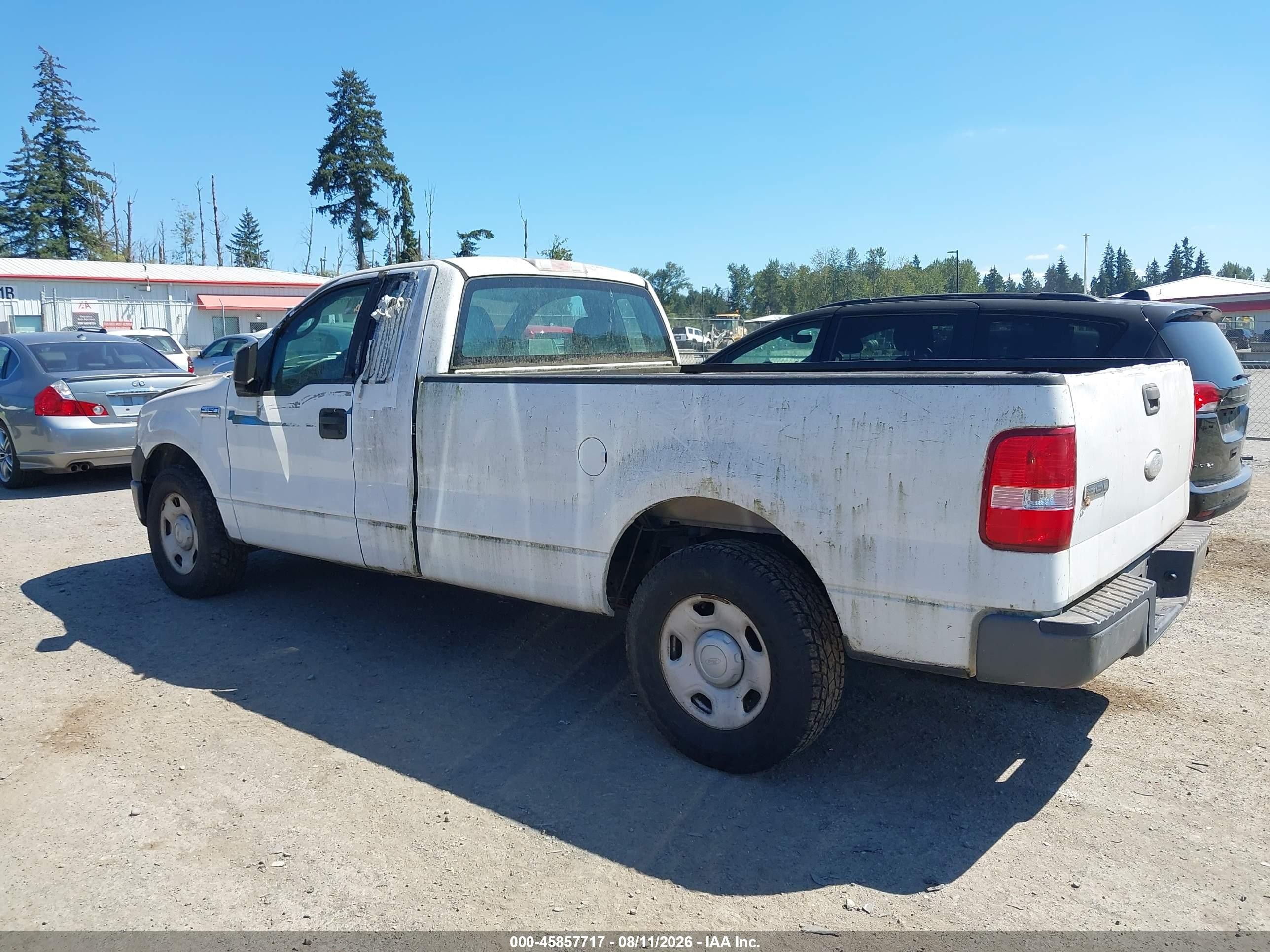 2007 Ford F-150 Stx/xl/xlt White vin: 1FTRF12227KD51324