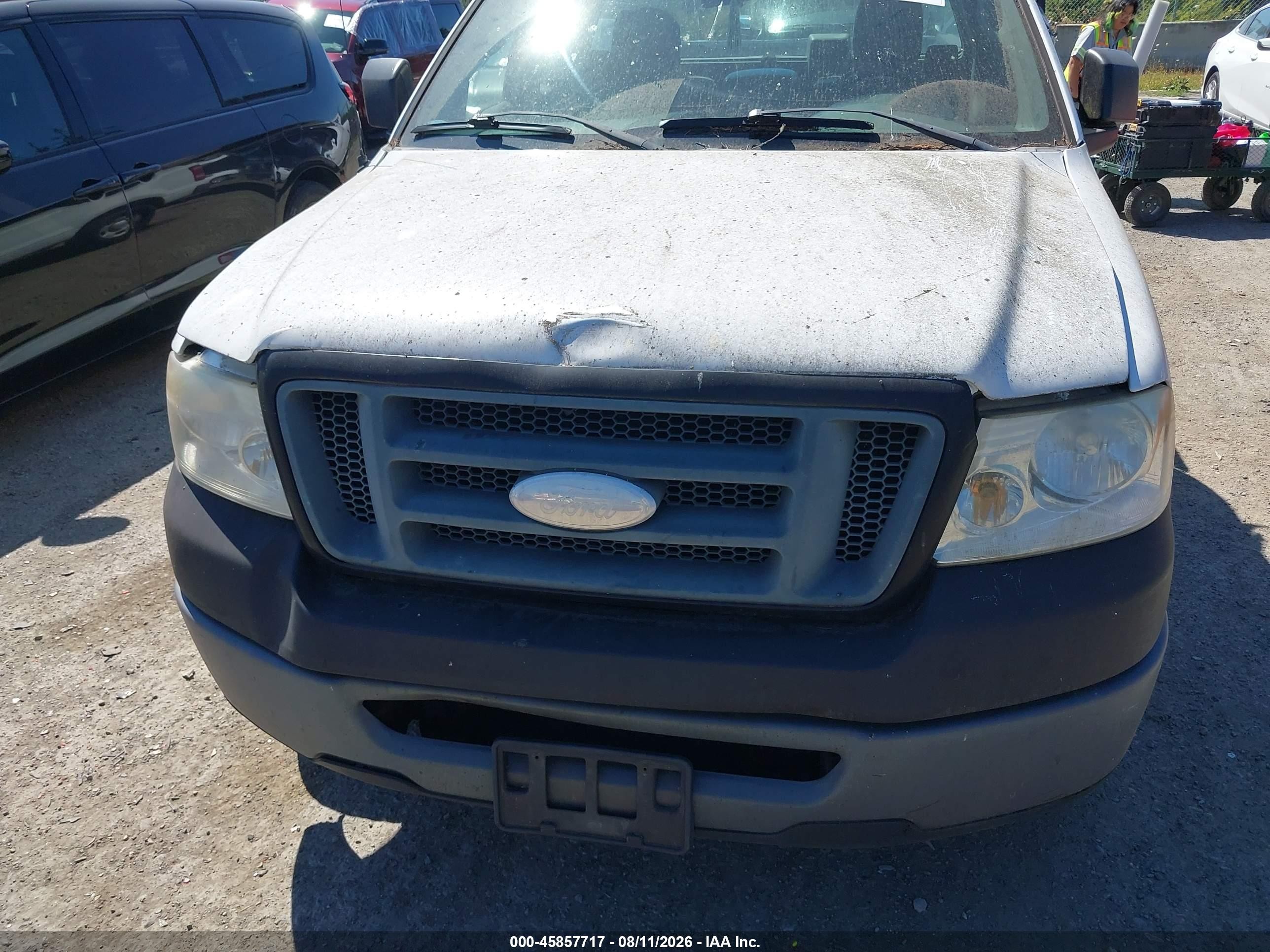 2007 Ford F-150 Stx/xl/xlt White vin: 1FTRF12227KD51324