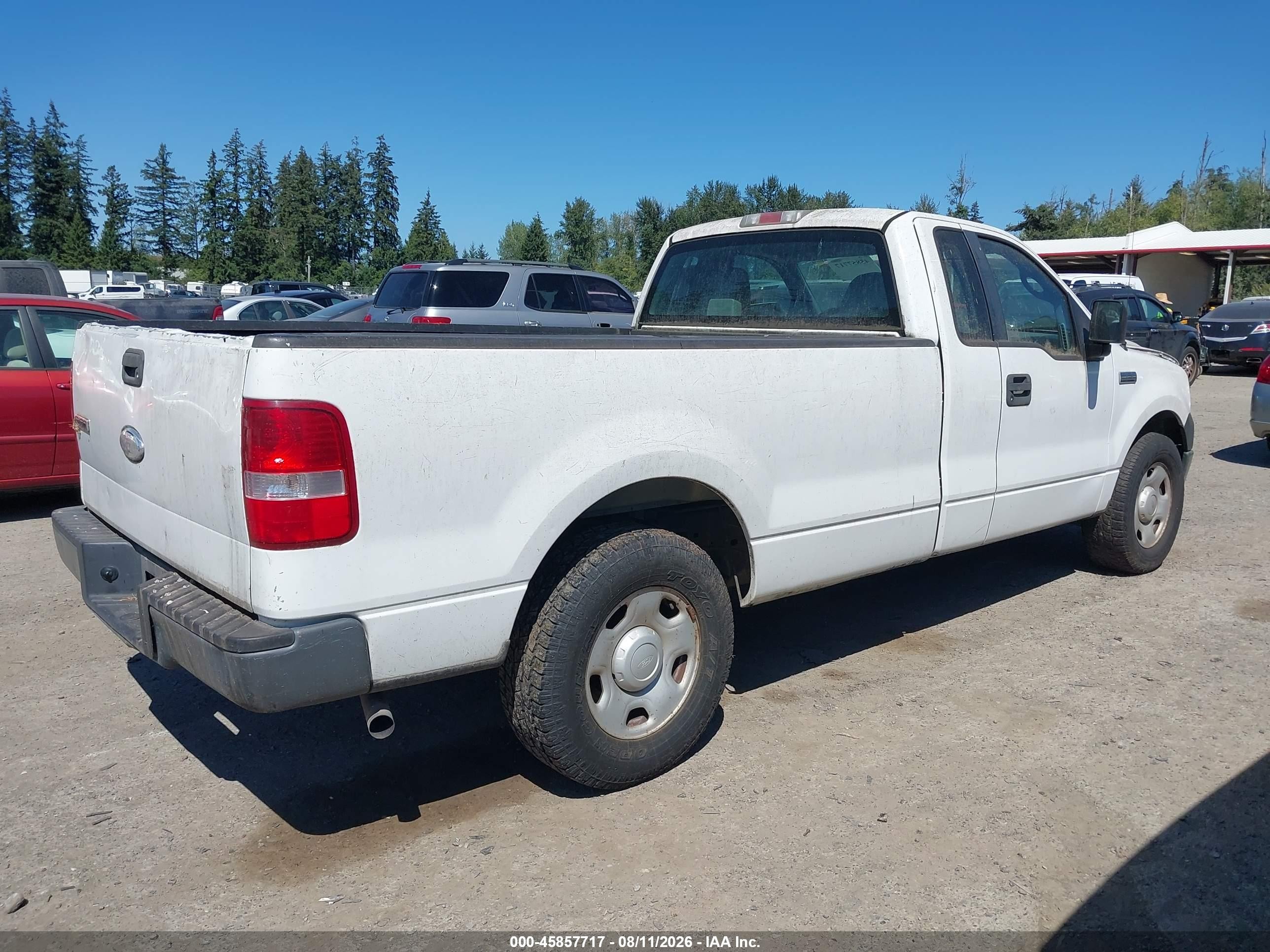 2007 Ford F-150 Stx/xl/xlt White vin: 1FTRF12227KD51324