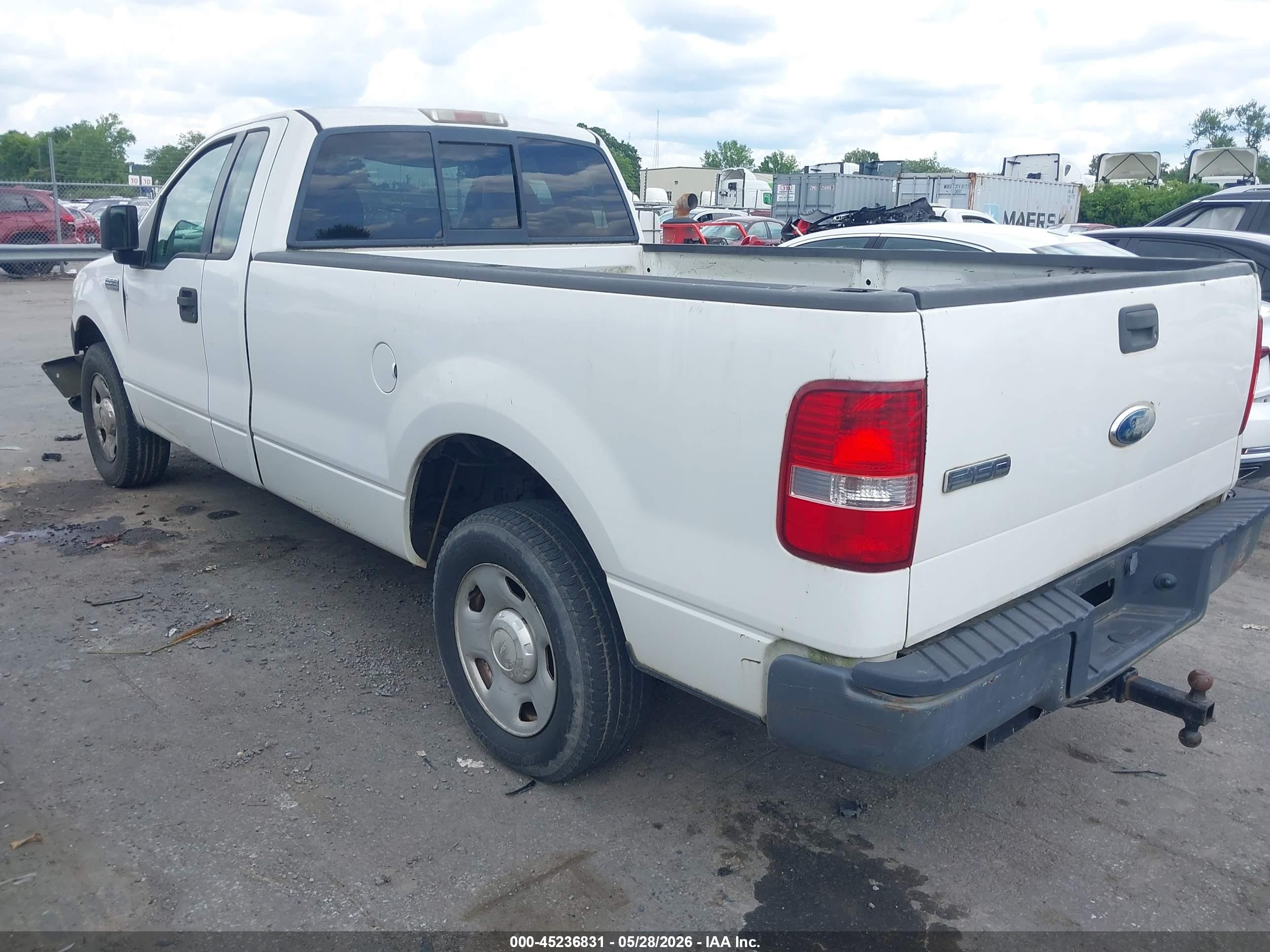 2007 Ford F-150 Stx/xl/xlt White vin: 1FTRF12227NA57758