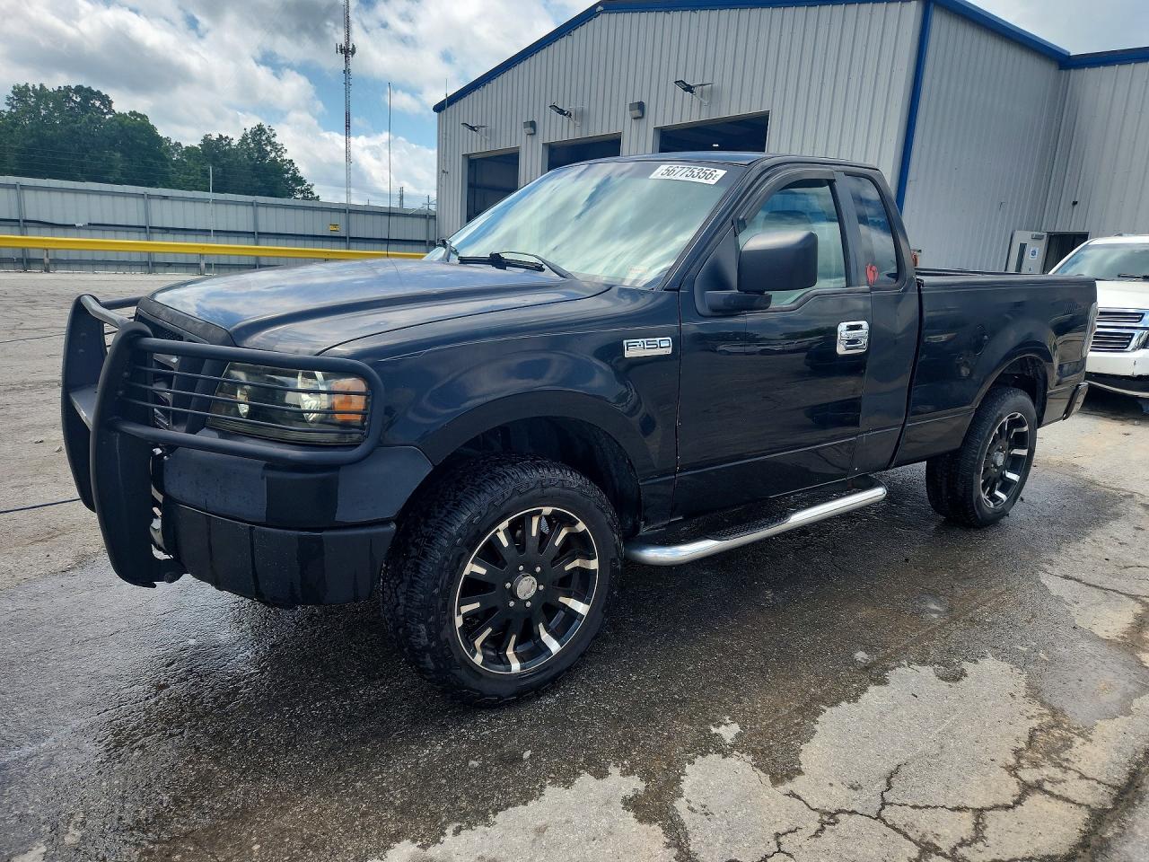 2008 Ford F150 Black vin: 1FTRF12228KD54905