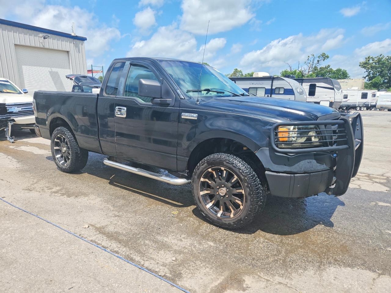 2008 Ford F150 Черный vin: 1FTRF12228KD54905