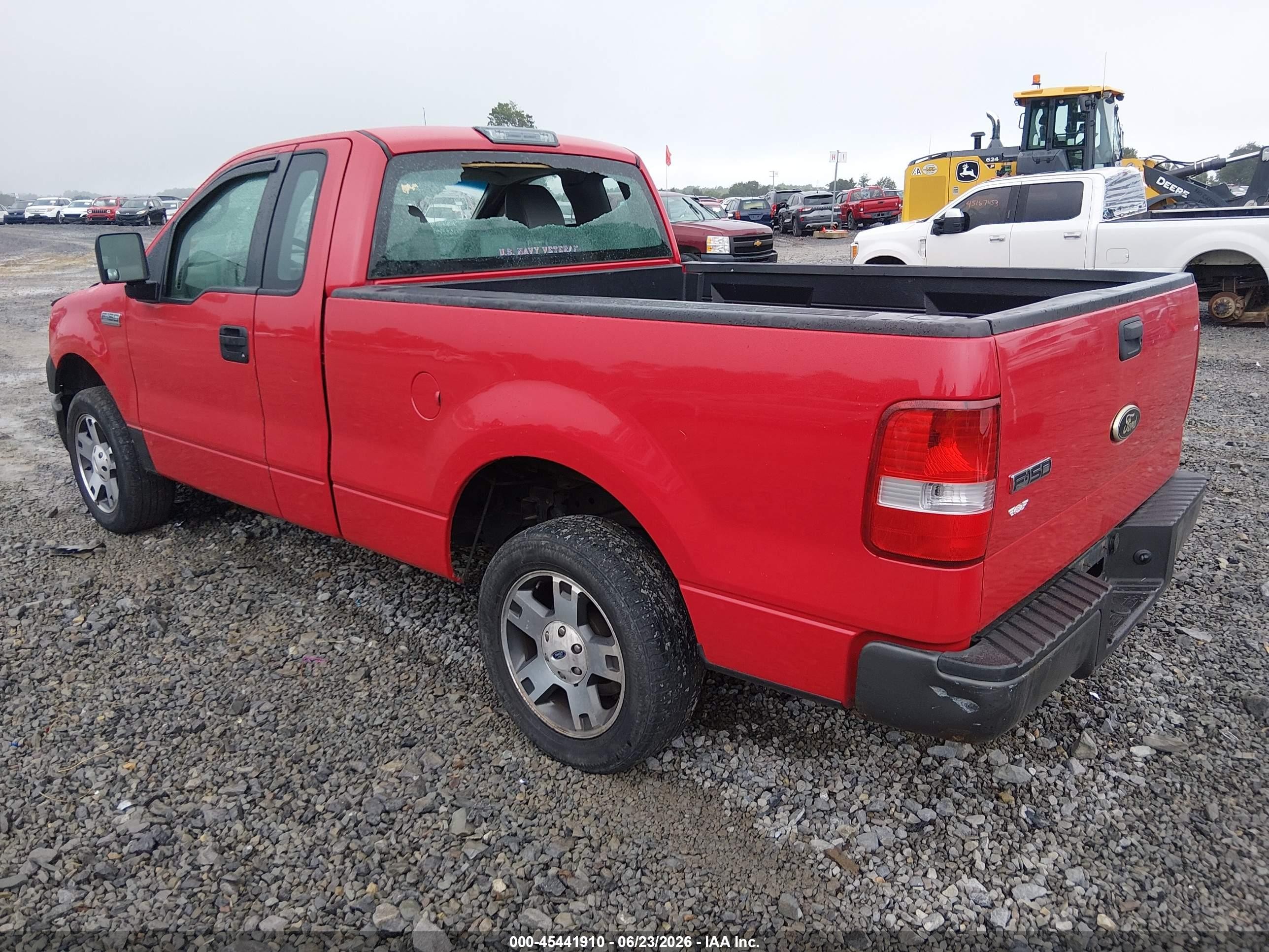 2008 Ford F-150 Stx/xl/xlt Красный vin: 1FTRF12228KD61126