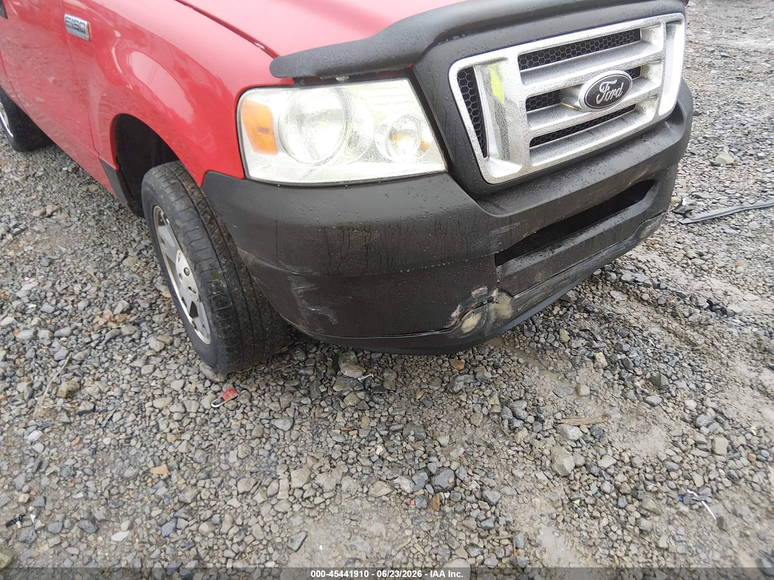 2008 Ford F-150 Stx/xl/xlt Красный vin: 1FTRF12228KD61126