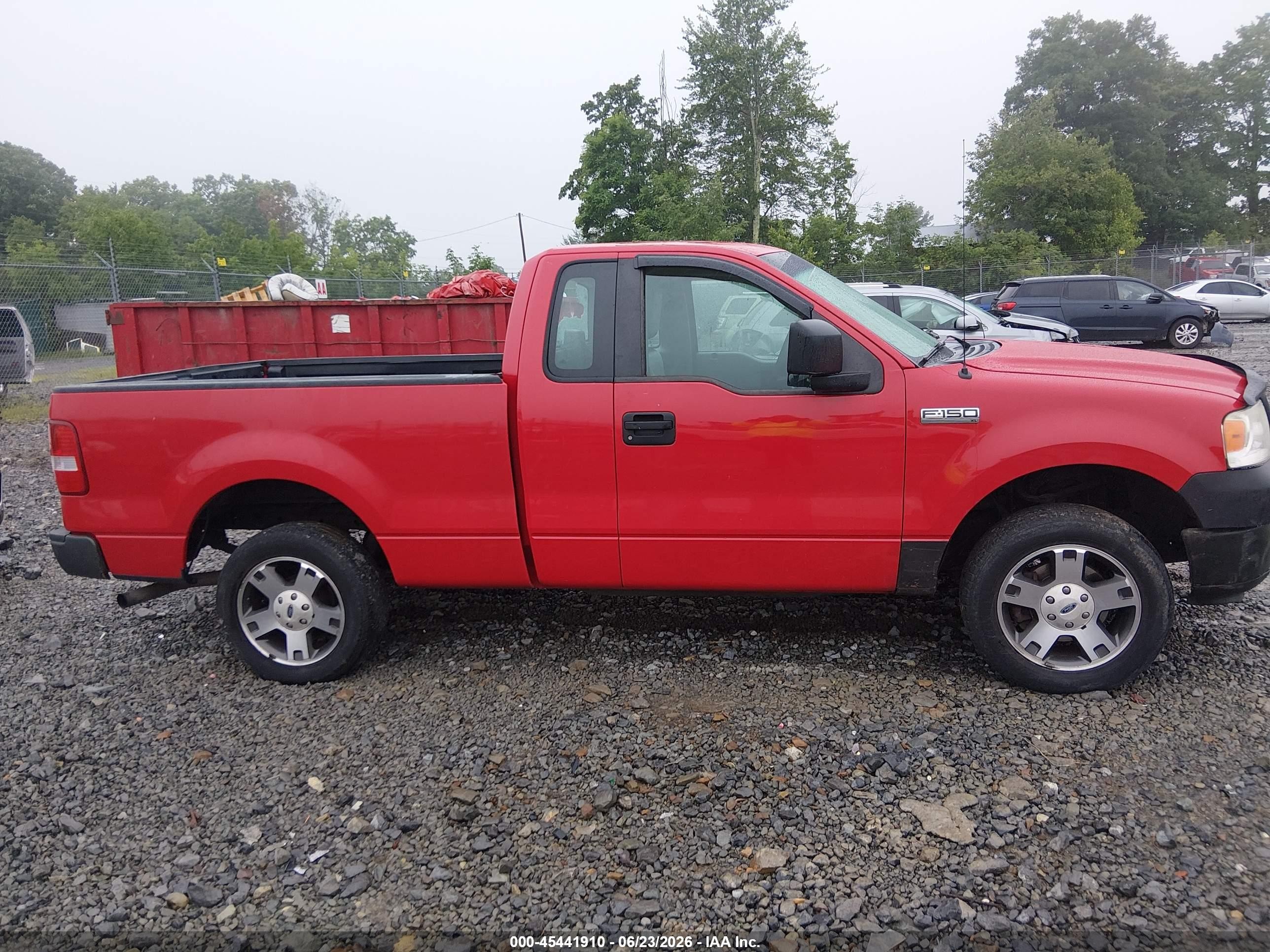 2008 Ford F-150 Stx/xl/xlt Красный vin: 1FTRF12228KD61126
