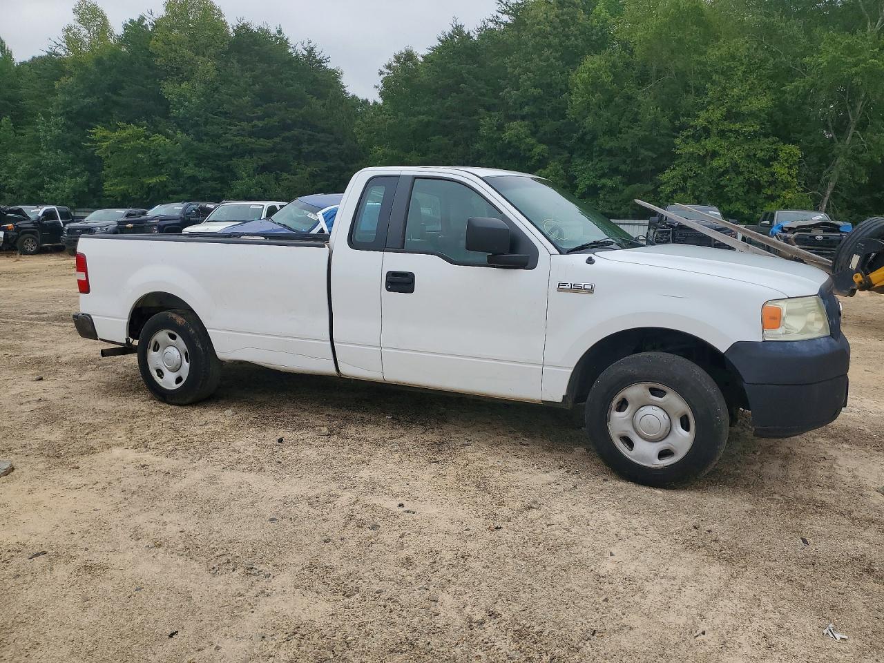 2008 Ford F150 Белый vin: 1FTRF12228KE16514