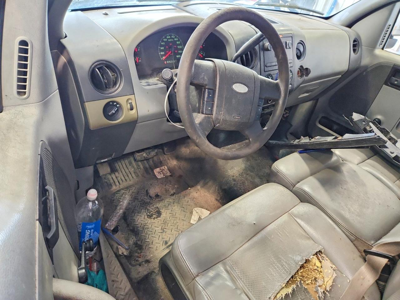 2005 Ford F150 Gray vin: 1FTRF12235NB42895