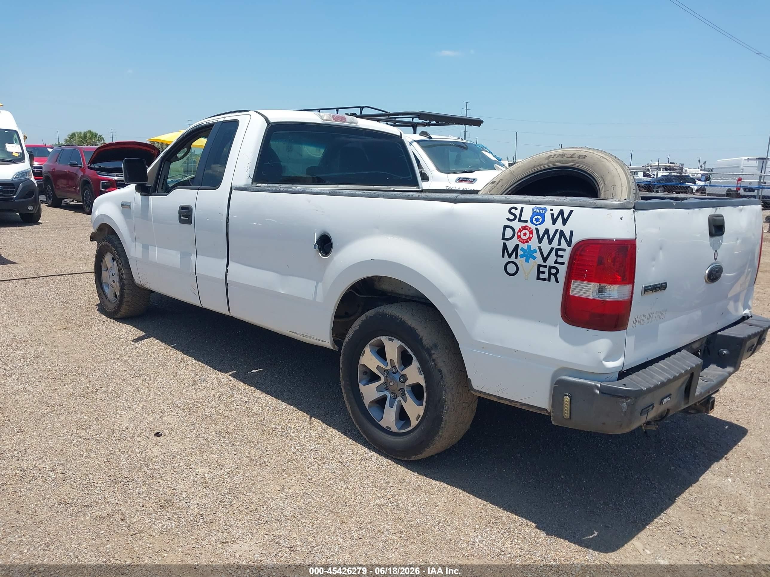 2005 Ford F-150 Stx/xl/xlt White vin: 1FTRF12235NC02898