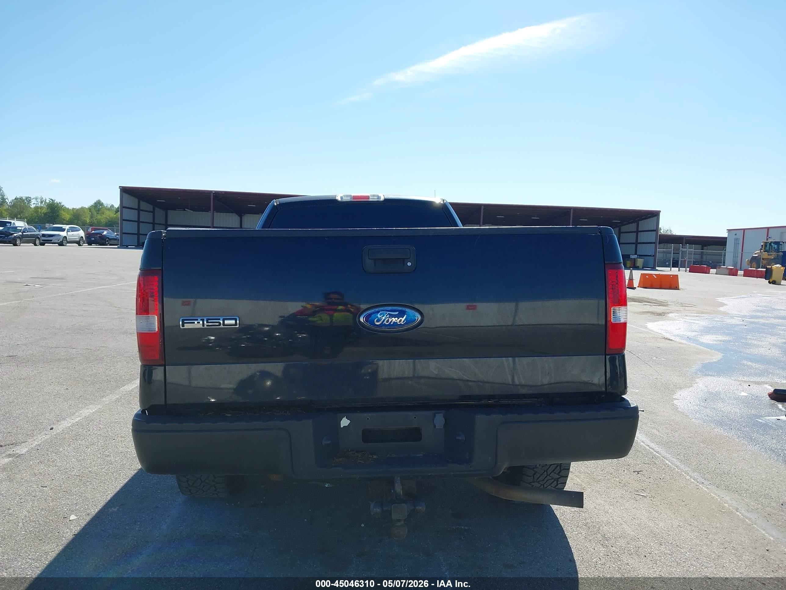 2006 Ford F-150 Stx/xl/xlt Черный vin: 1FTRF12236KB12556