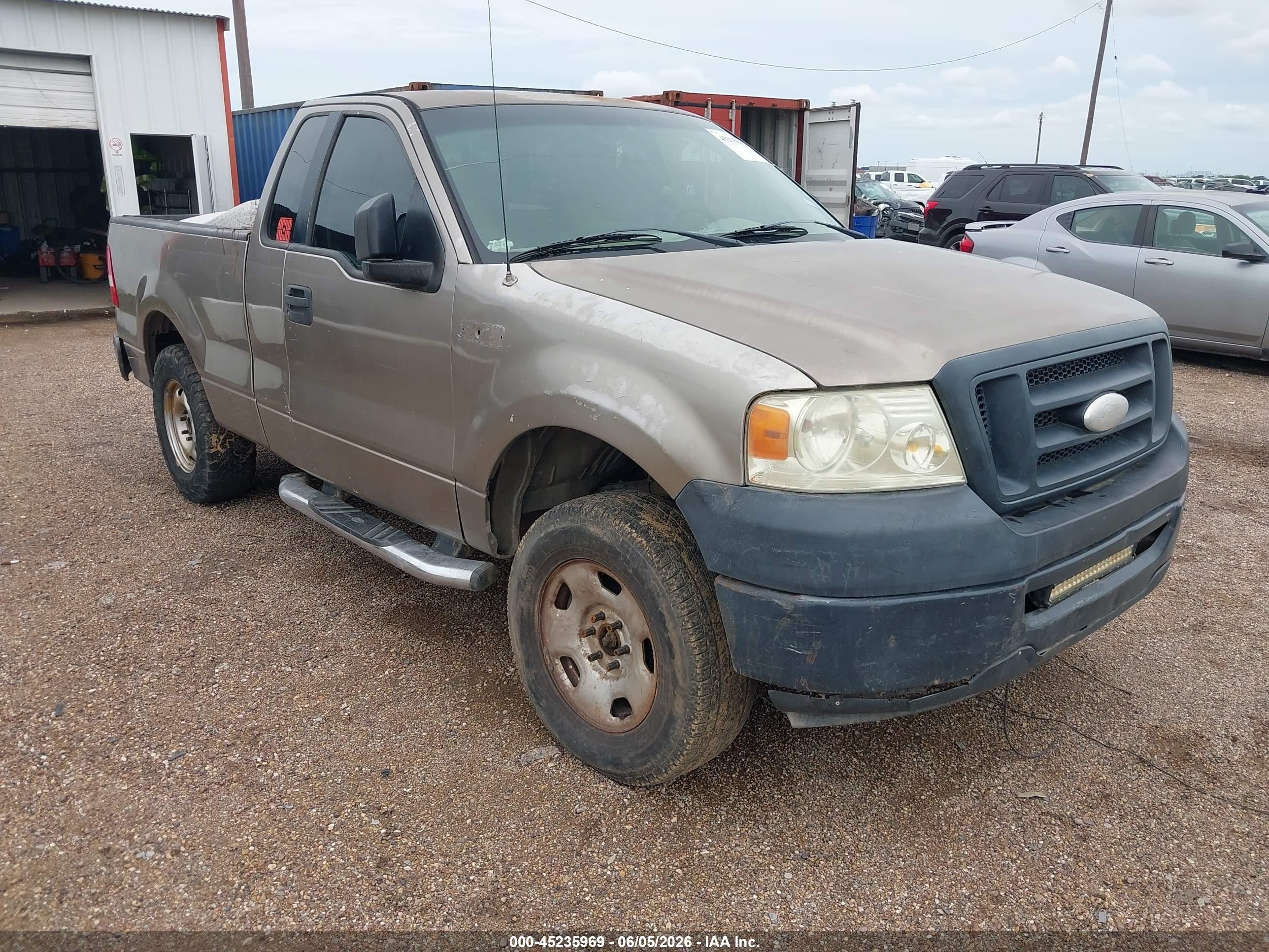 2006 Ford F-150 Stx/xl/xlt Tan vin: 1FTRF12236KB74510
