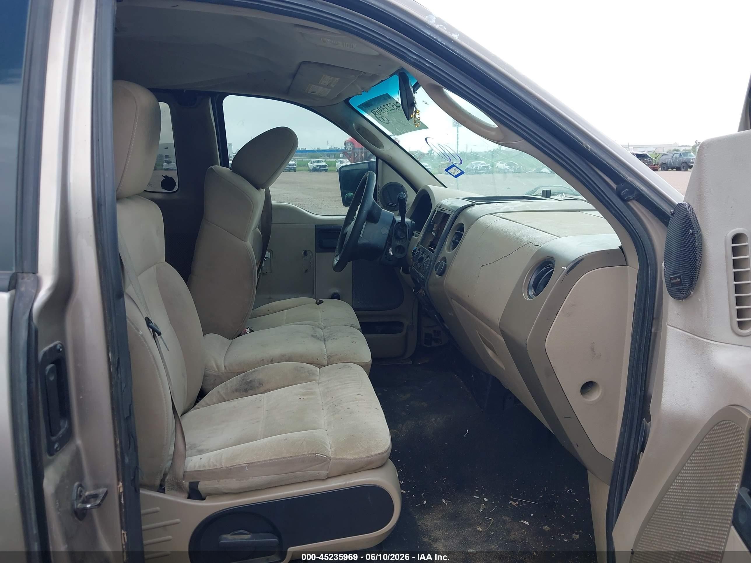 2006 Ford F-150 Stx/xl/xlt Tan vin: 1FTRF12236KB74510