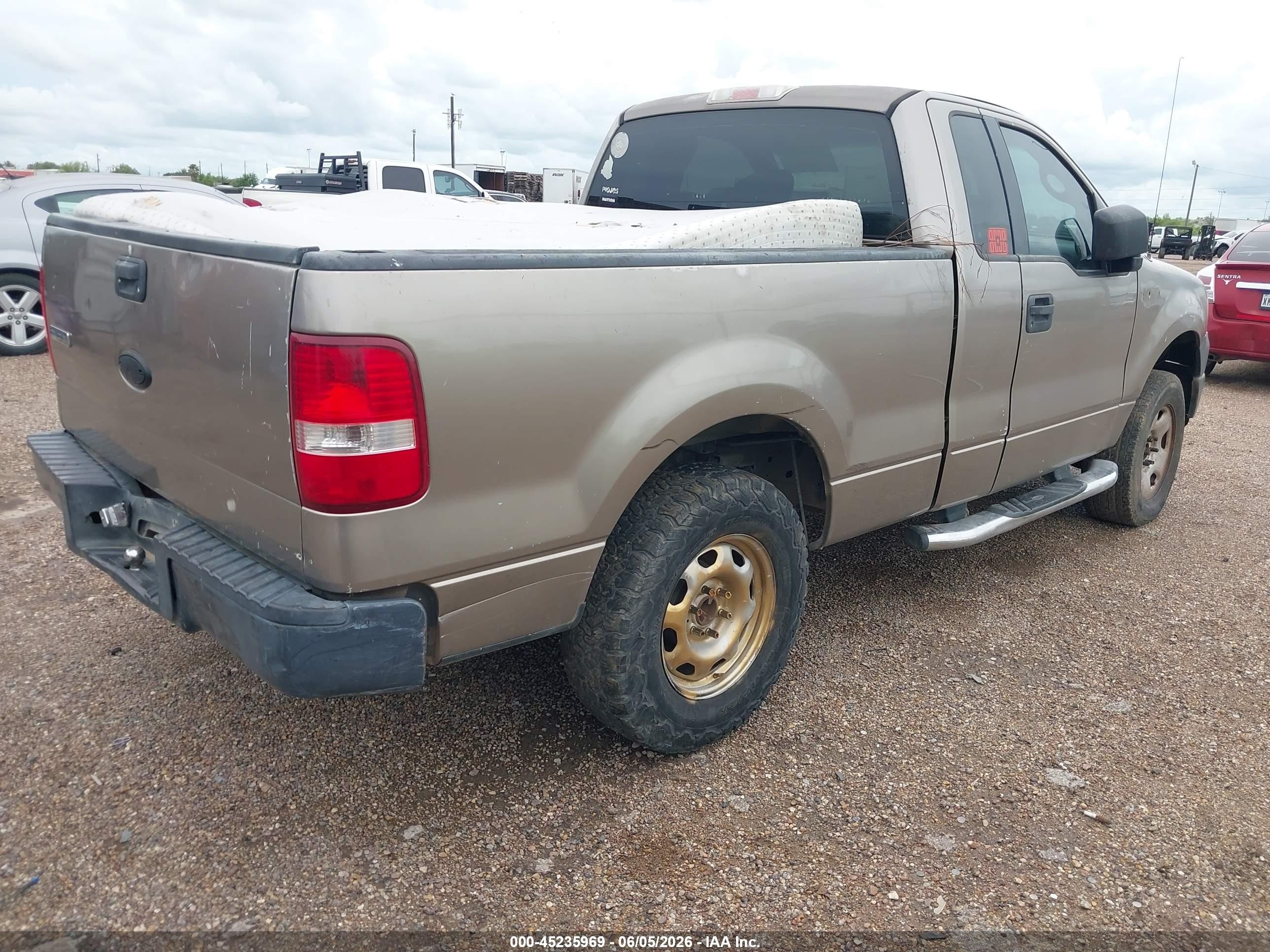 2006 Ford F-150 Stx/xl/xlt Tan vin: 1FTRF12236KB74510