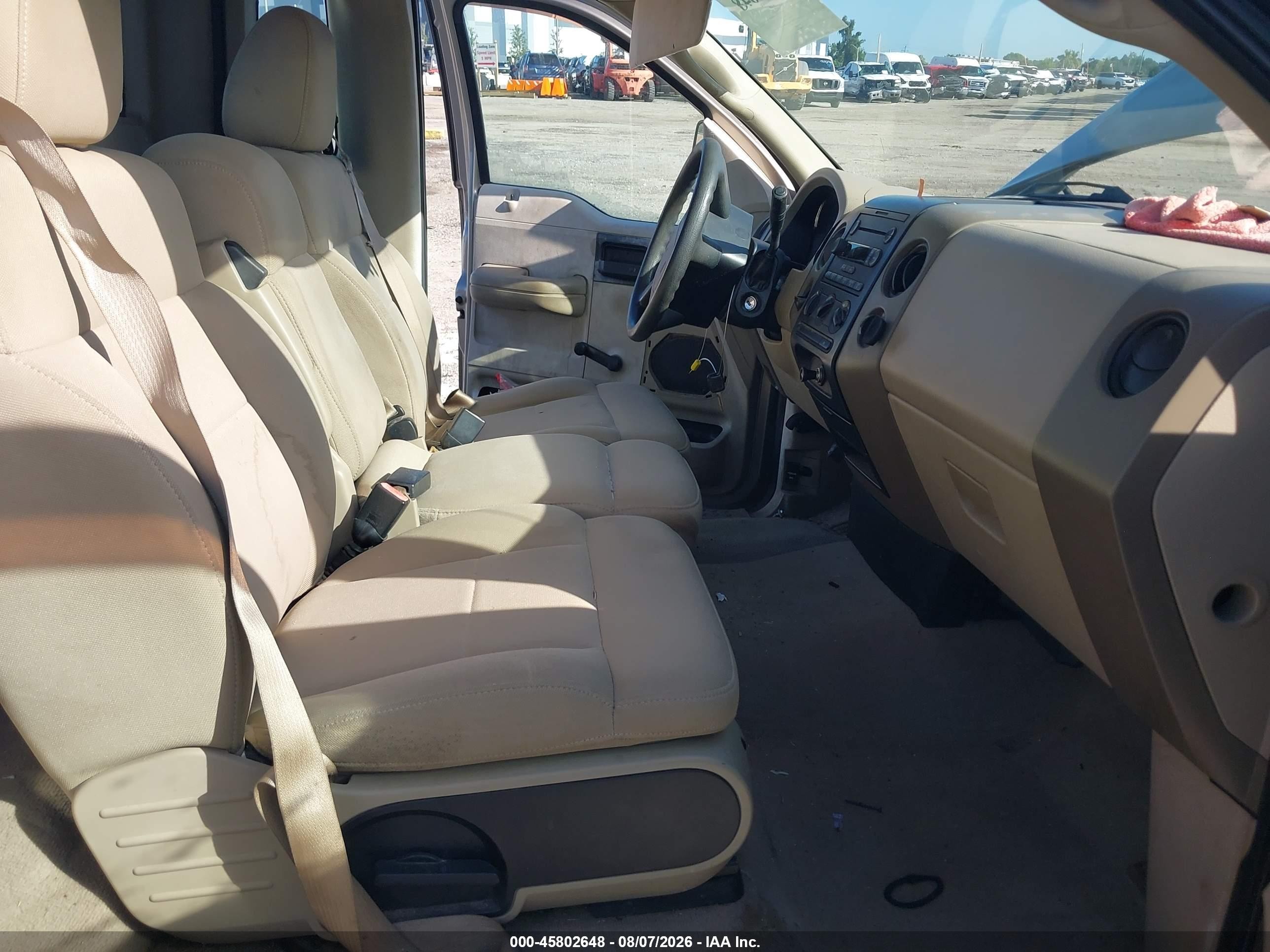 2006 Ford F-150 Stx/xl/xlt Серый vin: 1FTRF12236NA34908