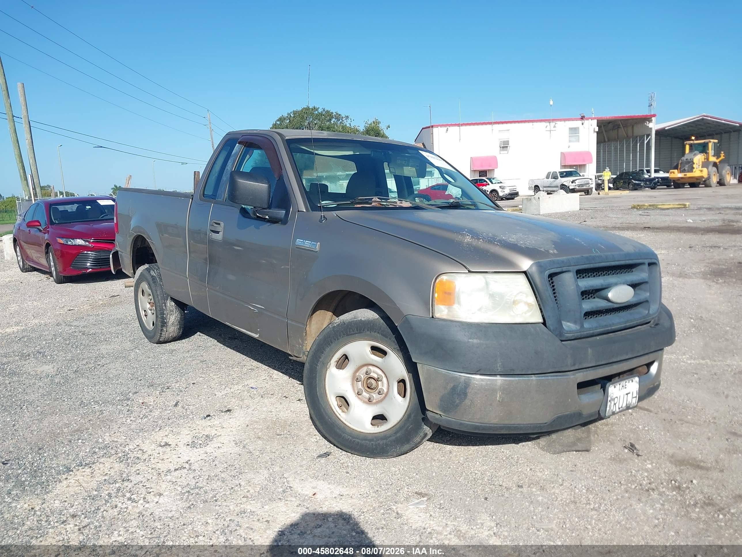 2006 Ford F-150 Stx/xl/xlt Gray vin: 1FTRF12236NA34908