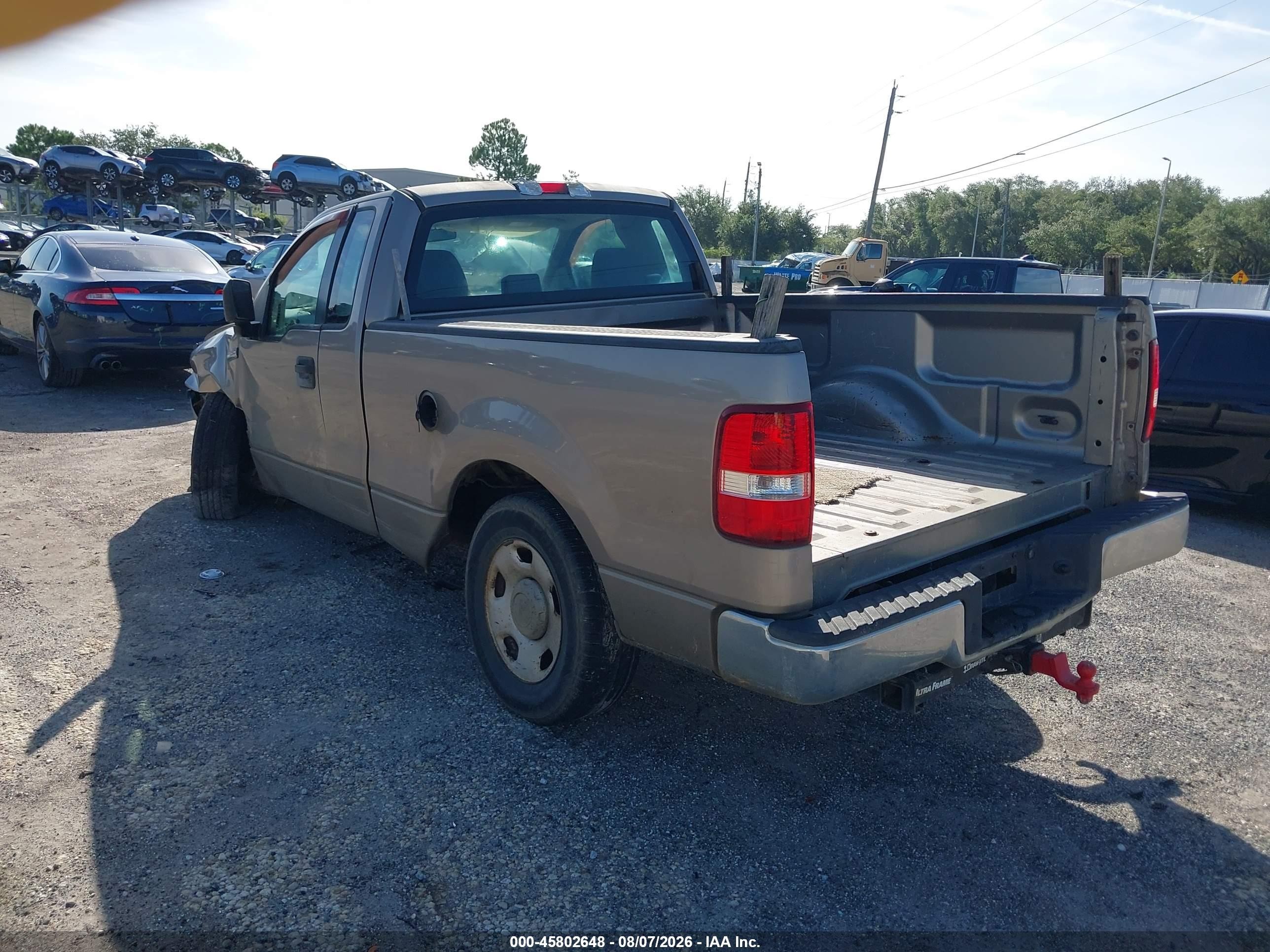 2006 Ford F-150 Stx/xl/xlt Серый vin: 1FTRF12236NA34908