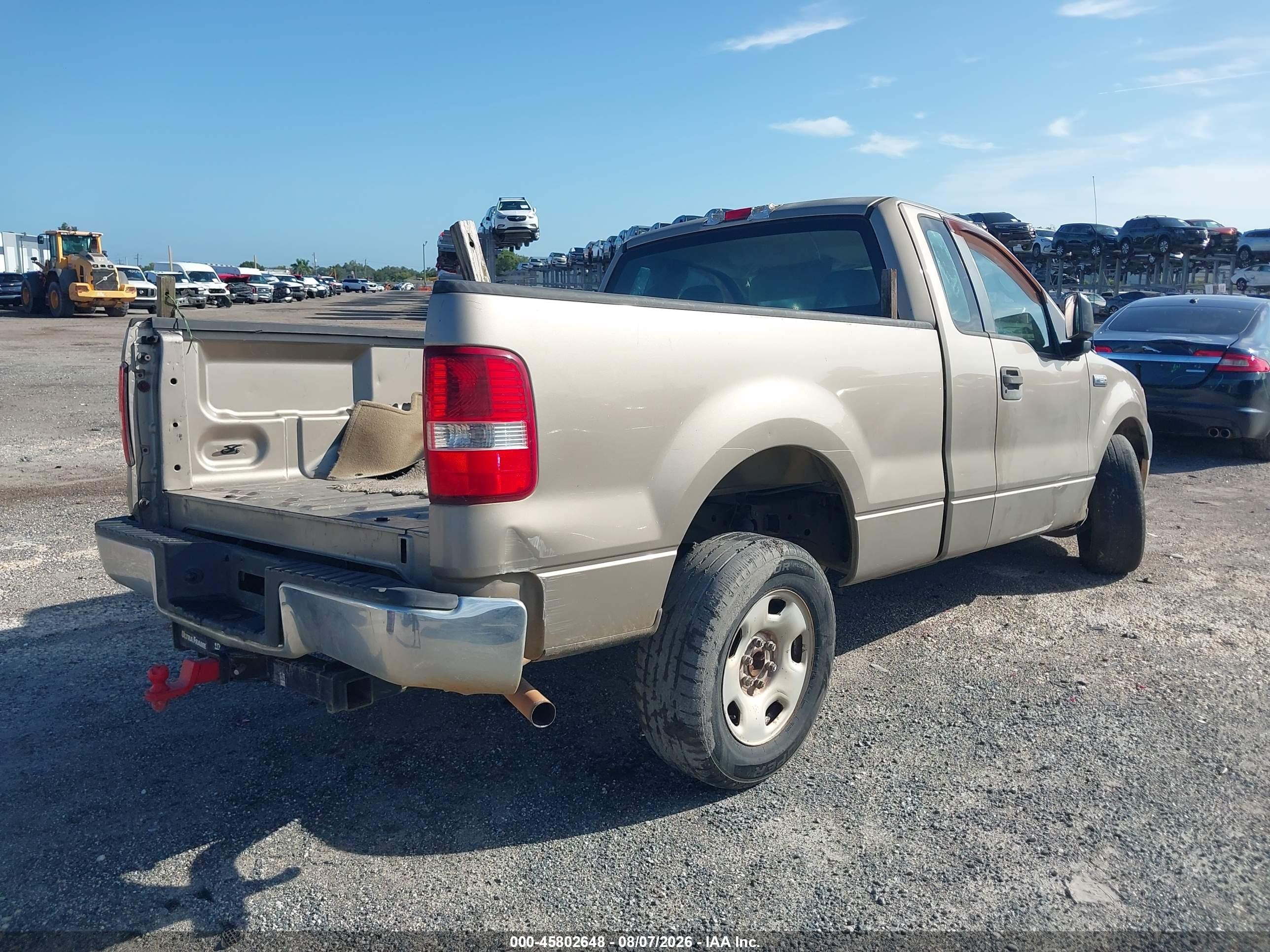 2006 Ford F-150 Stx/xl/xlt Серый vin: 1FTRF12236NA34908