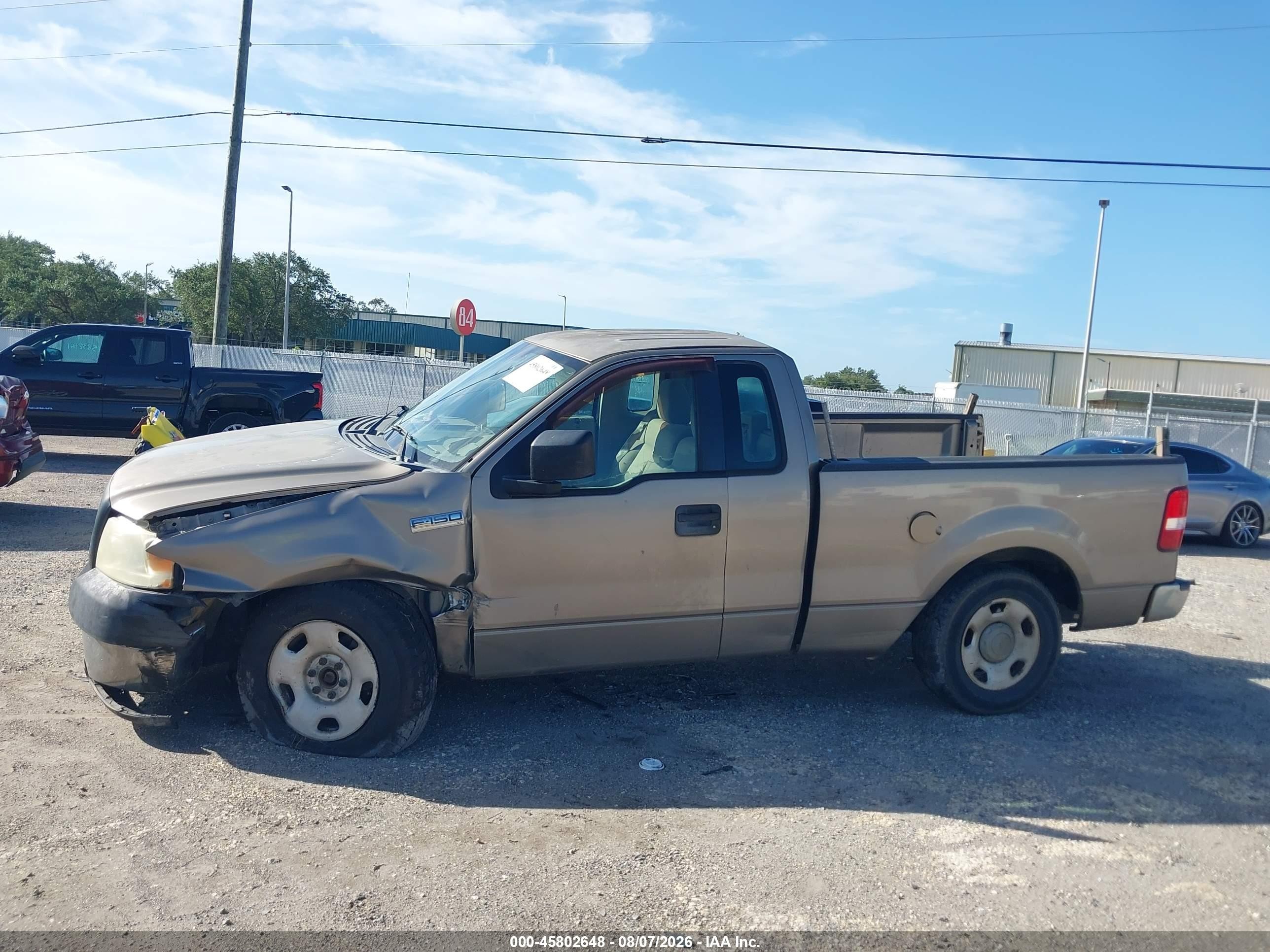 2006 Ford F-150 Stx/xl/xlt Серый vin: 1FTRF12236NA34908