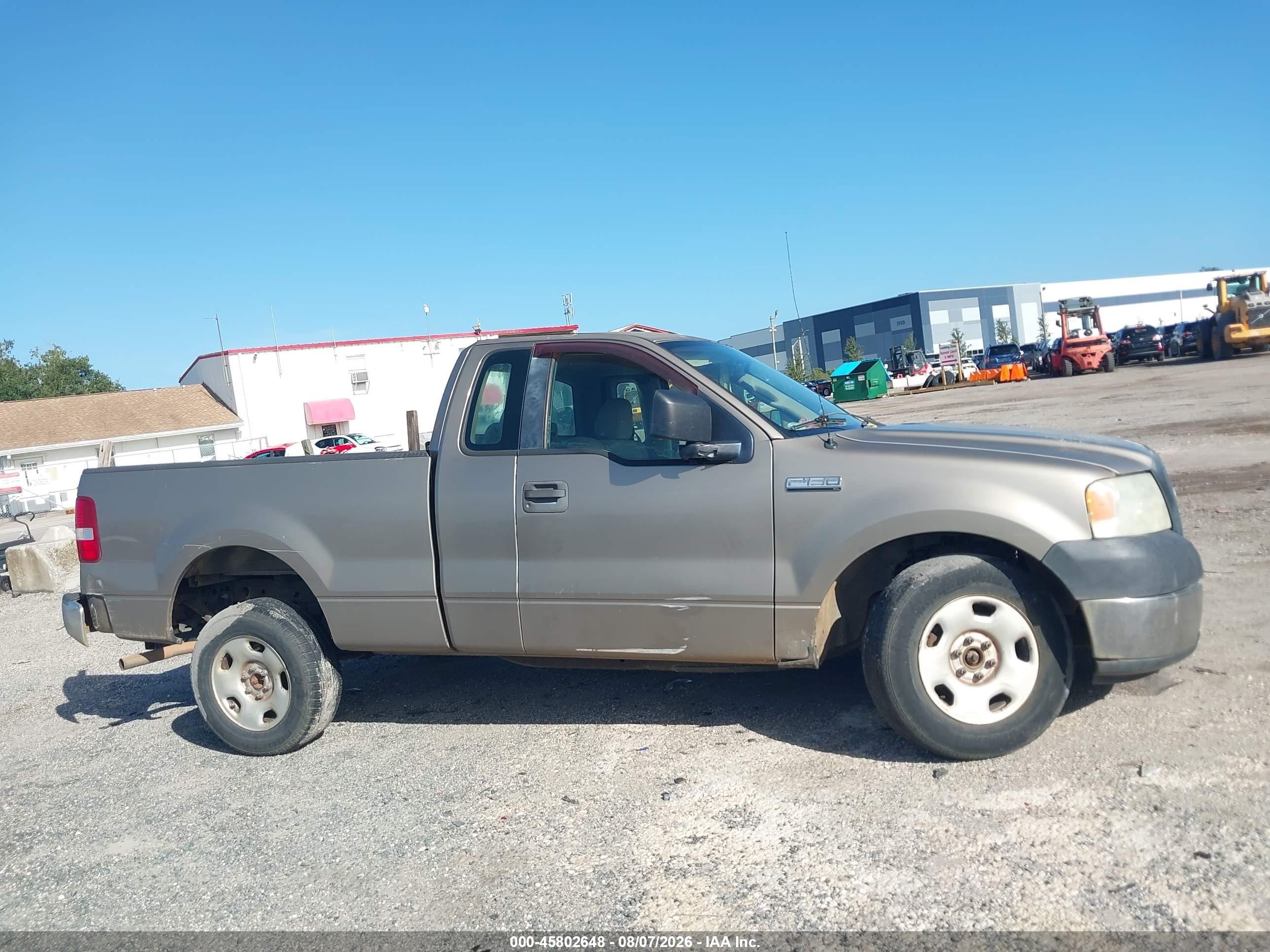 2006 Ford F-150 Stx/xl/xlt Серый vin: 1FTRF12236NA34908