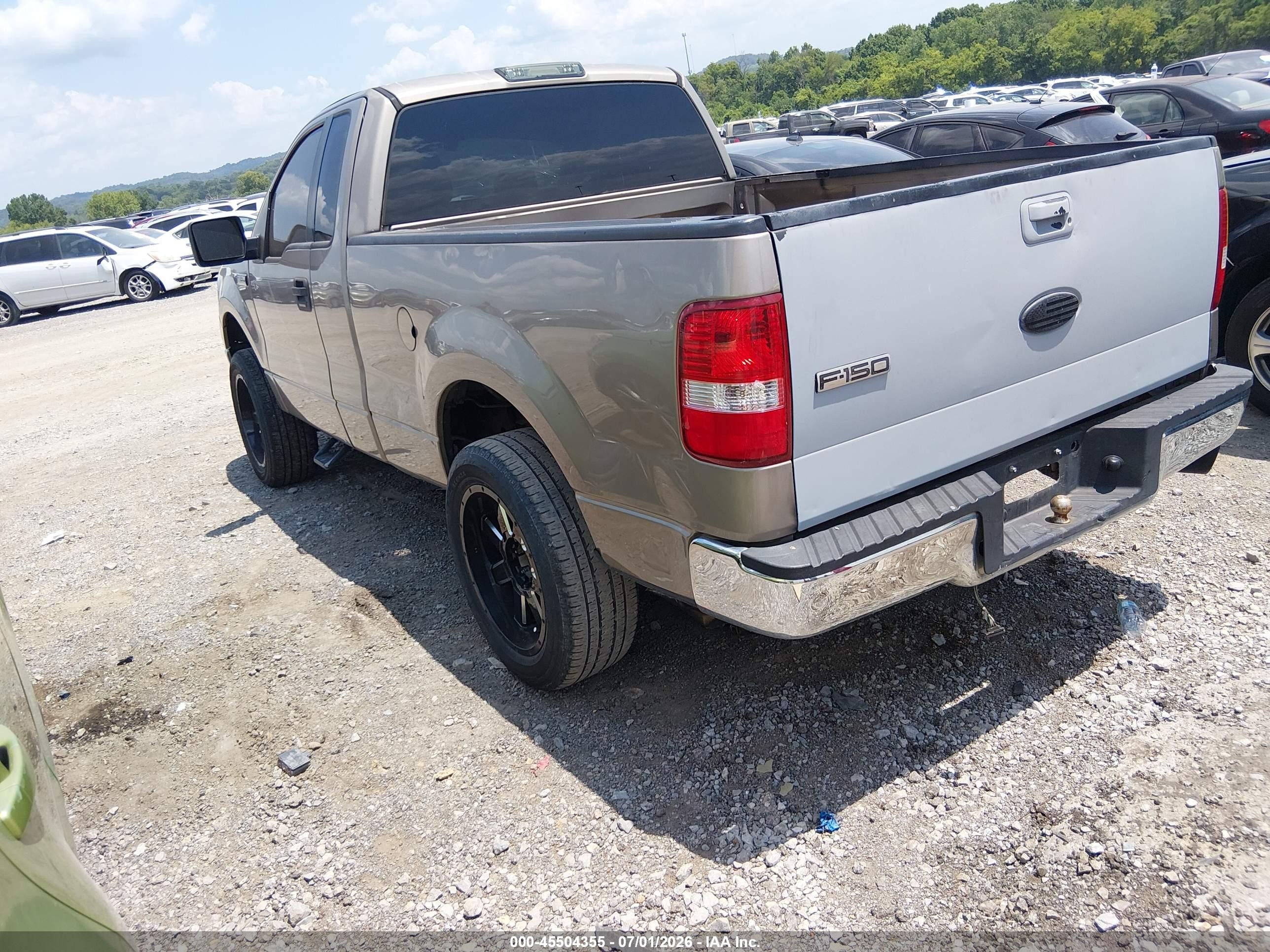 2006 Ford F-150 Stx/xl/xlt Tan vin: 1FTRF12236NA77872