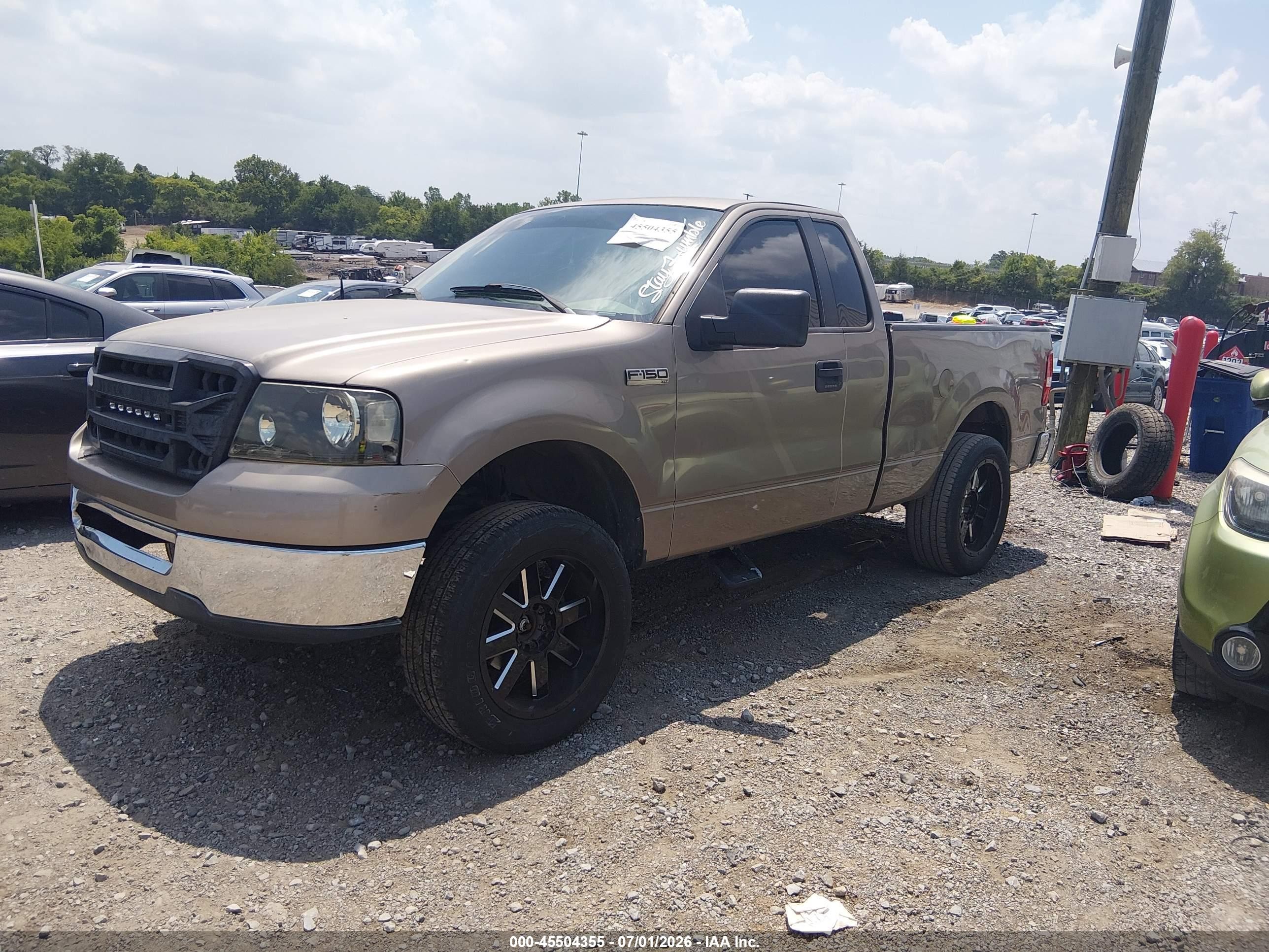 2006 Ford F-150 Stx/xl/xlt Tan vin: 1FTRF12236NA77872
