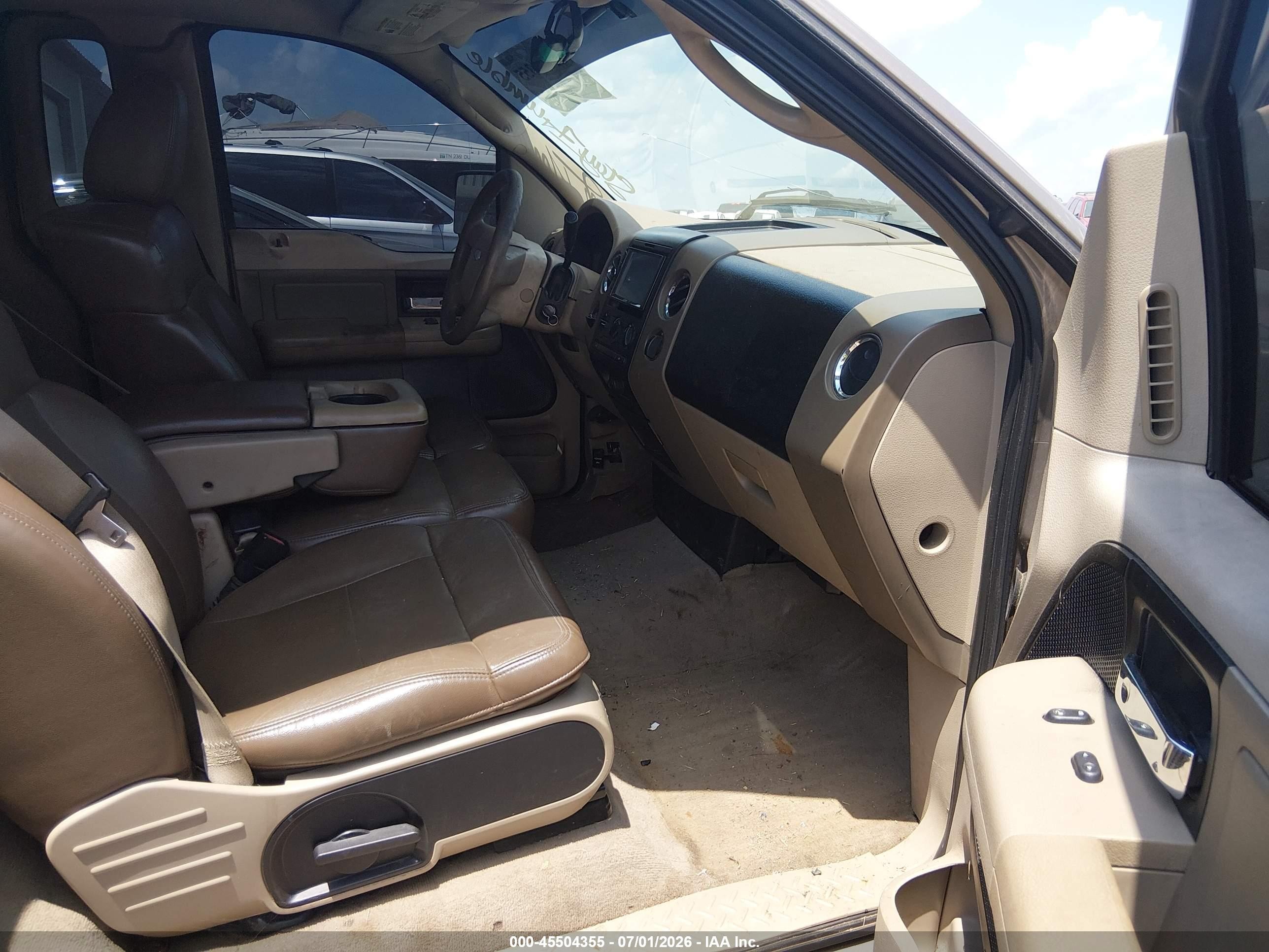 2006 Ford F-150 Stx/xl/xlt Tan vin: 1FTRF12236NA77872