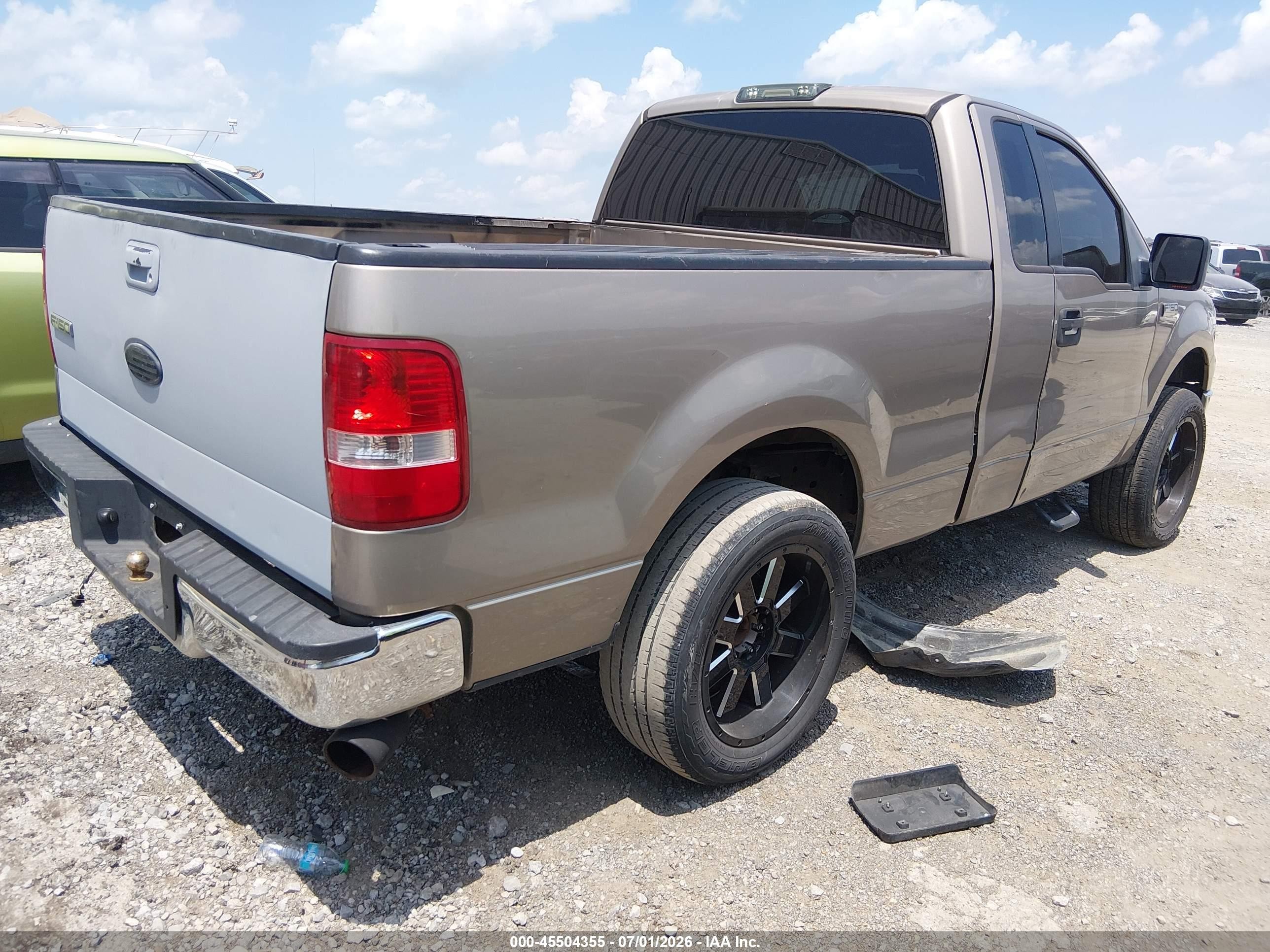 2006 Ford F-150 Stx/xl/xlt Tan vin: 1FTRF12236NA77872