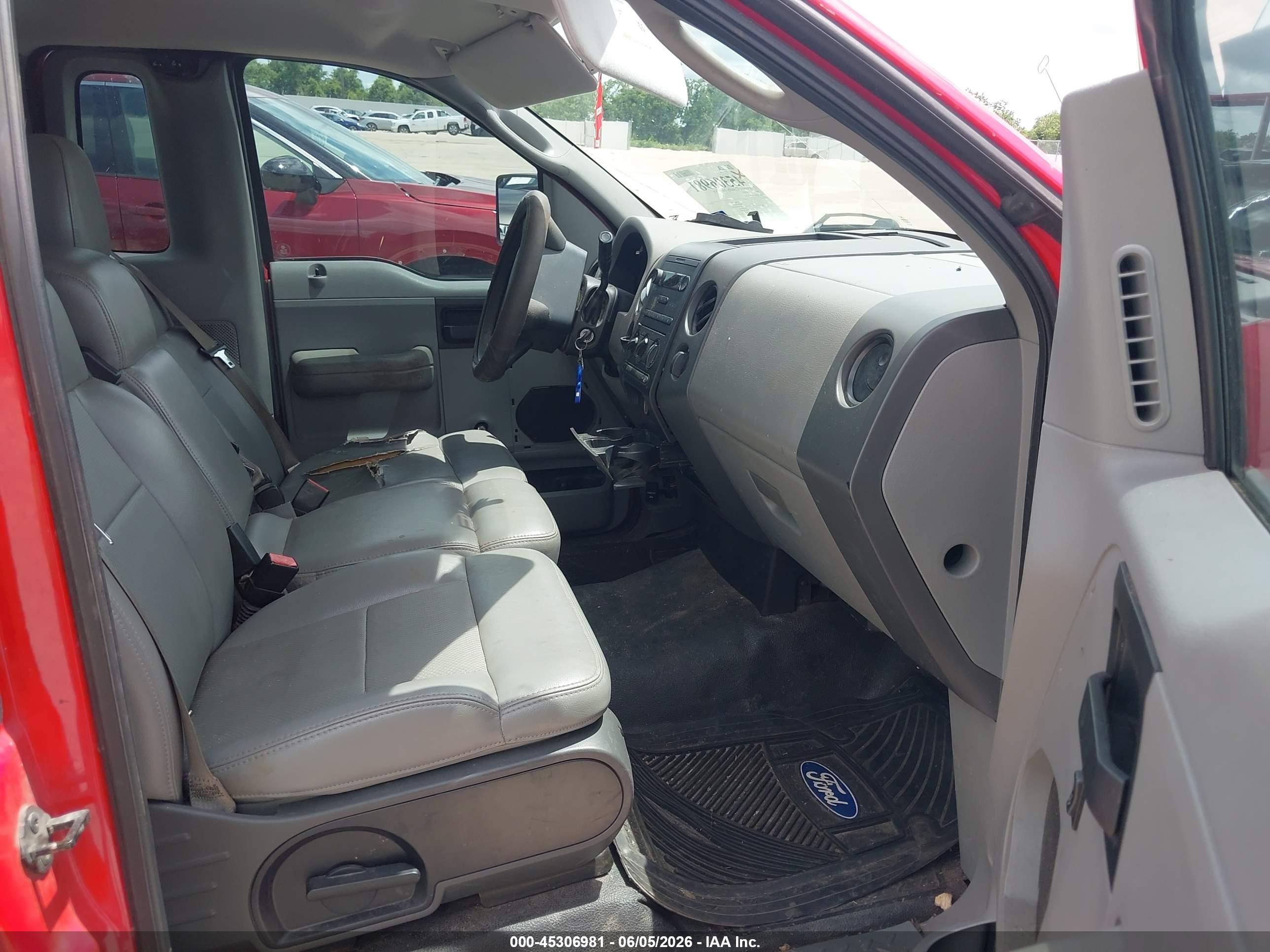 2007 Ford F-150 Stx/xl/xlt Red vin: 1FTRF12237KB65324