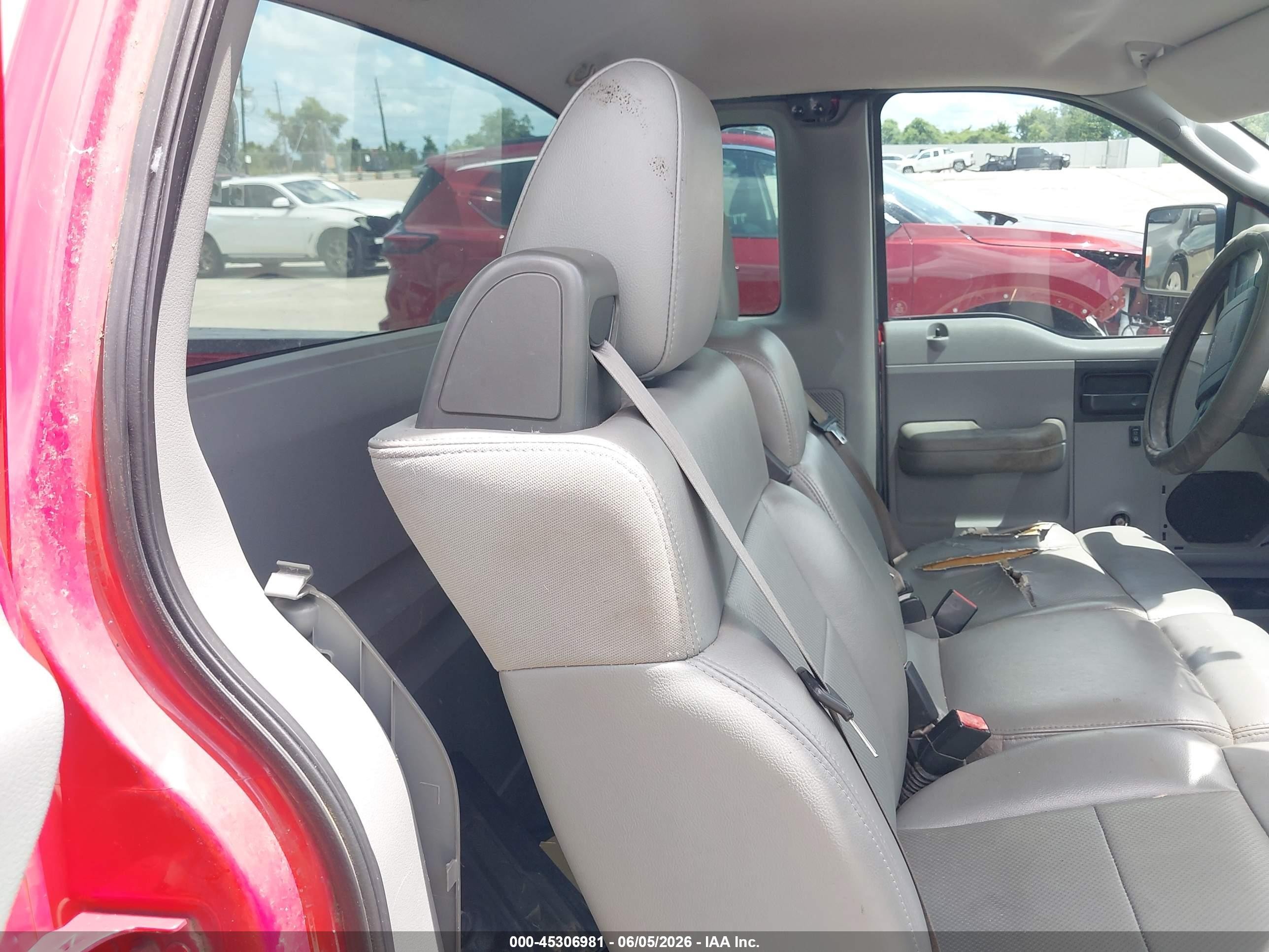 2007 Ford F-150 Stx/xl/xlt Red vin: 1FTRF12237KB65324