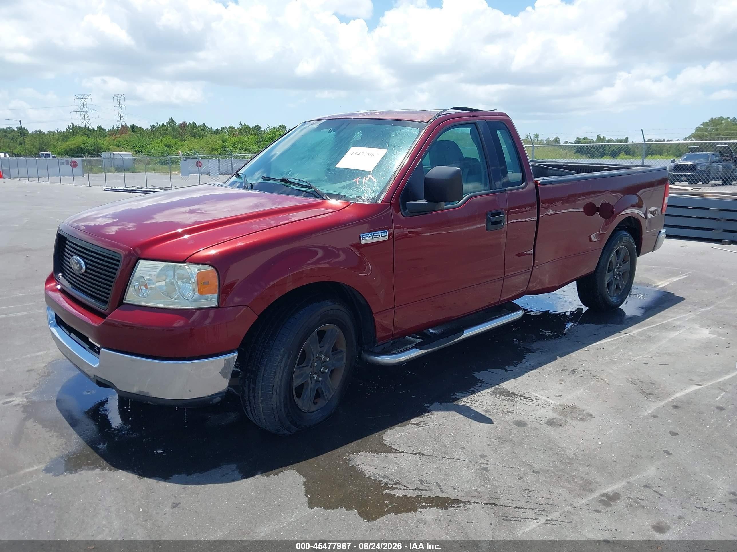 2007 Ford F-150 Stx/xl/xlt Бордовый vin: 1FTRF12237KC13839