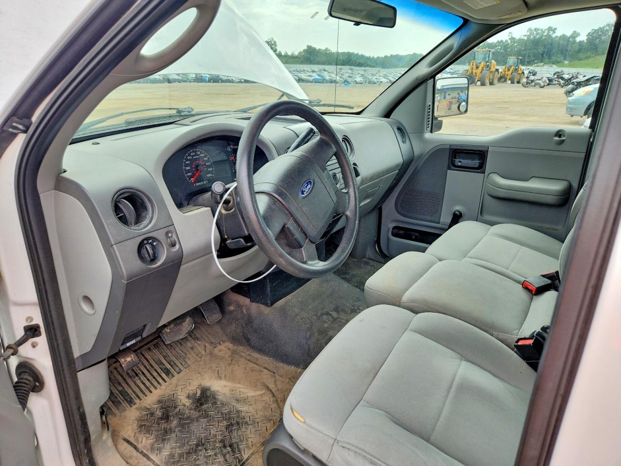 2007 Ford F150 Pickup Белый vin: 1FTRF12237NA16278