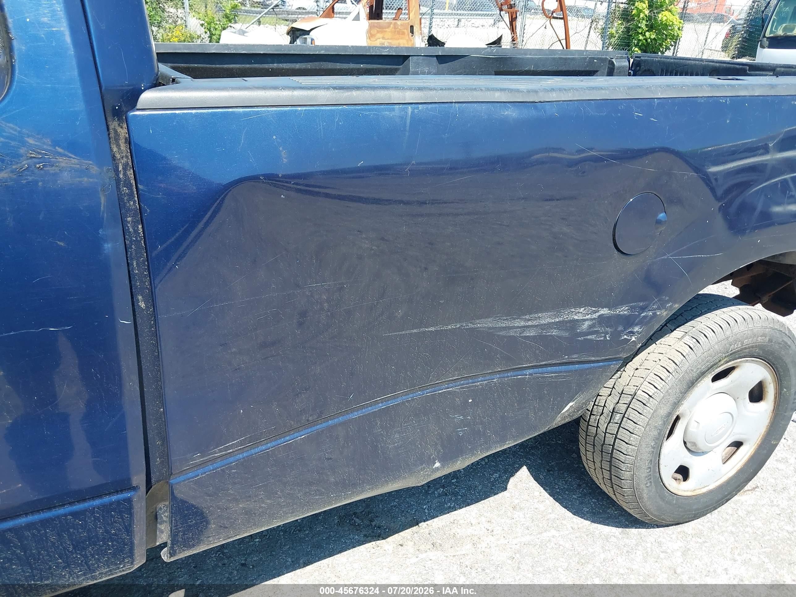 2007 Ford F-150 Stx/xl/xlt Dark Blue vin: 1FTRF12237NA44288