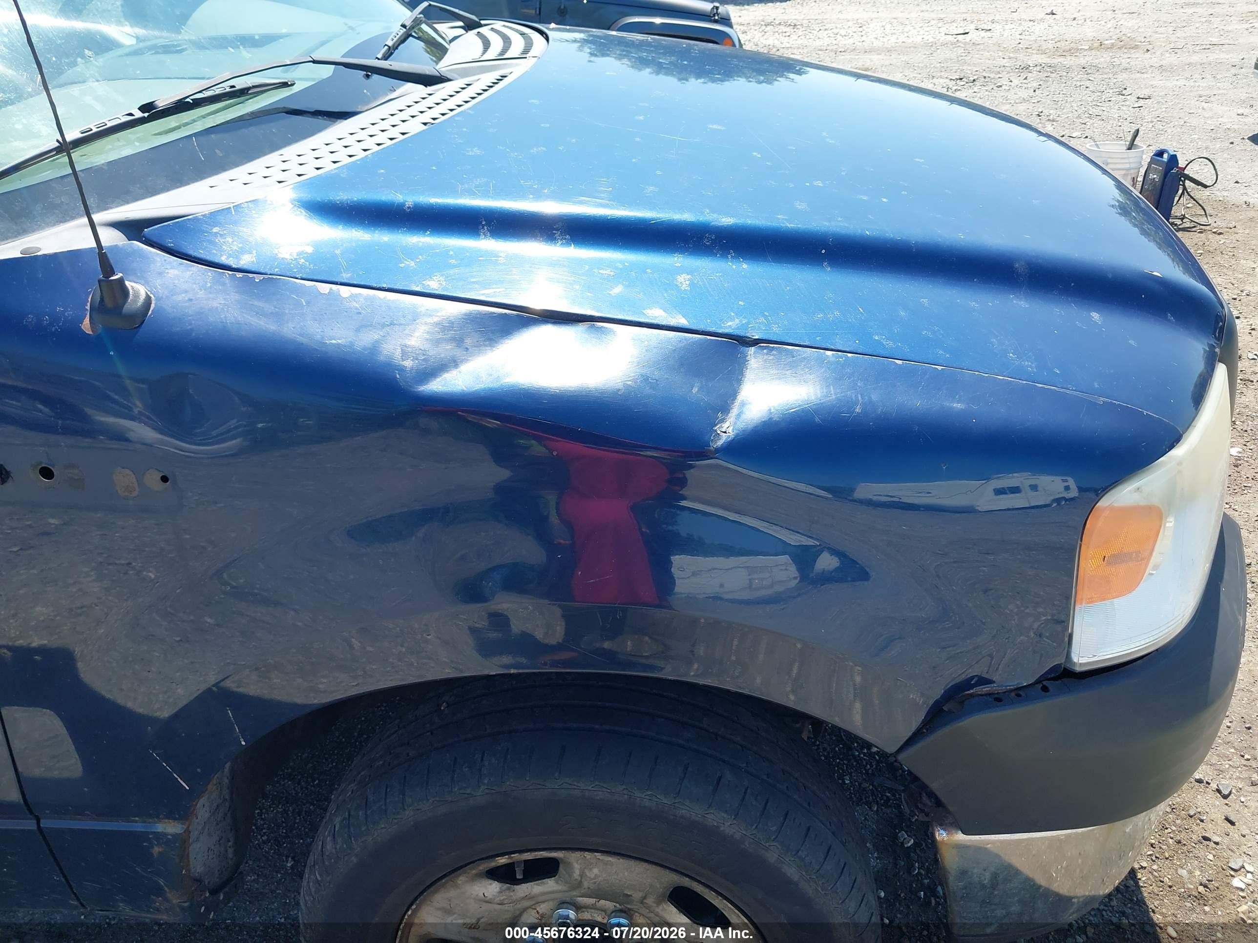2007 Ford F-150 Stx/xl/xlt Dark Blue vin: 1FTRF12237NA44288