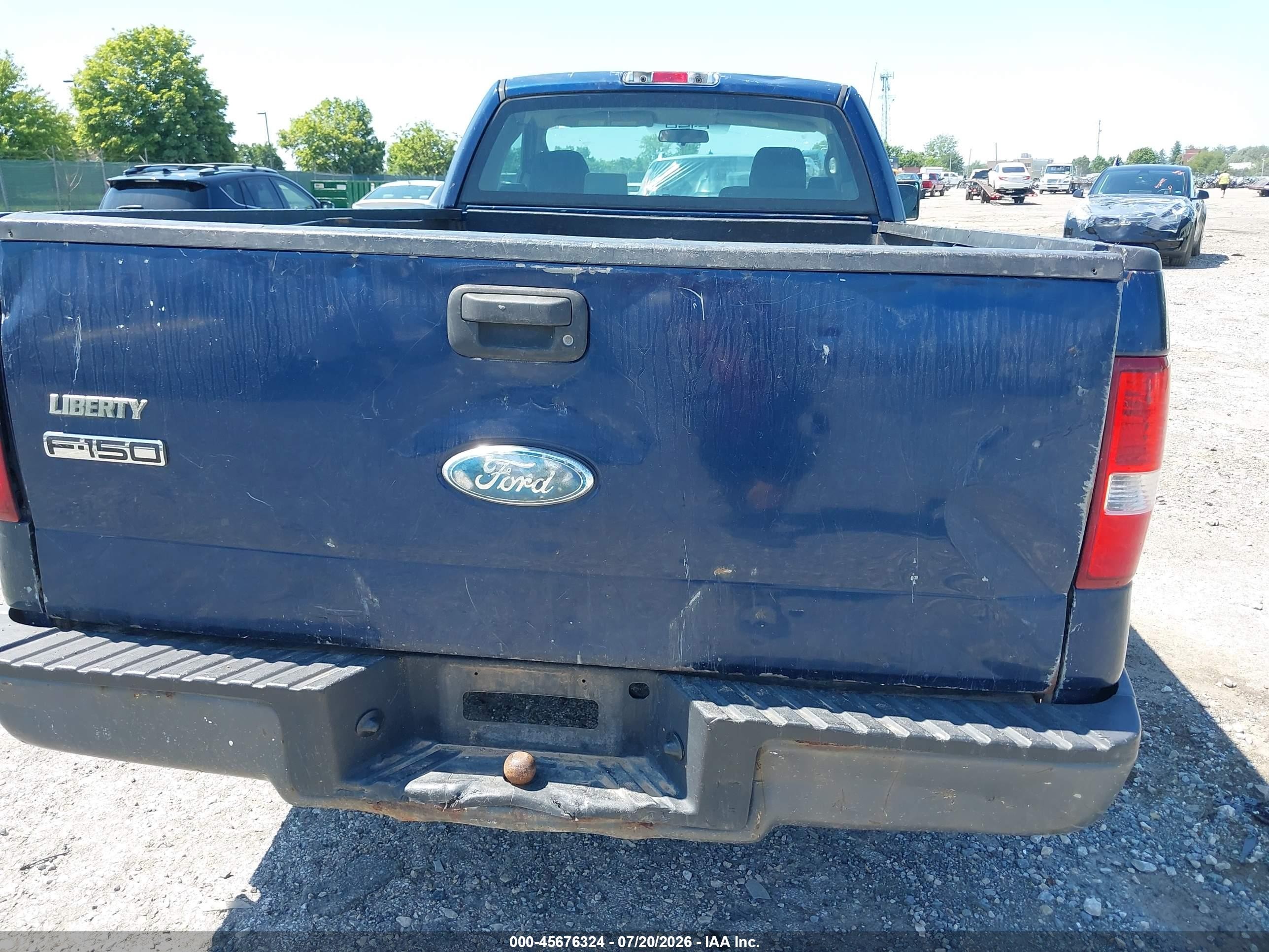 2007 Ford F-150 Stx/xl/xlt Dark Blue vin: 1FTRF12237NA44288